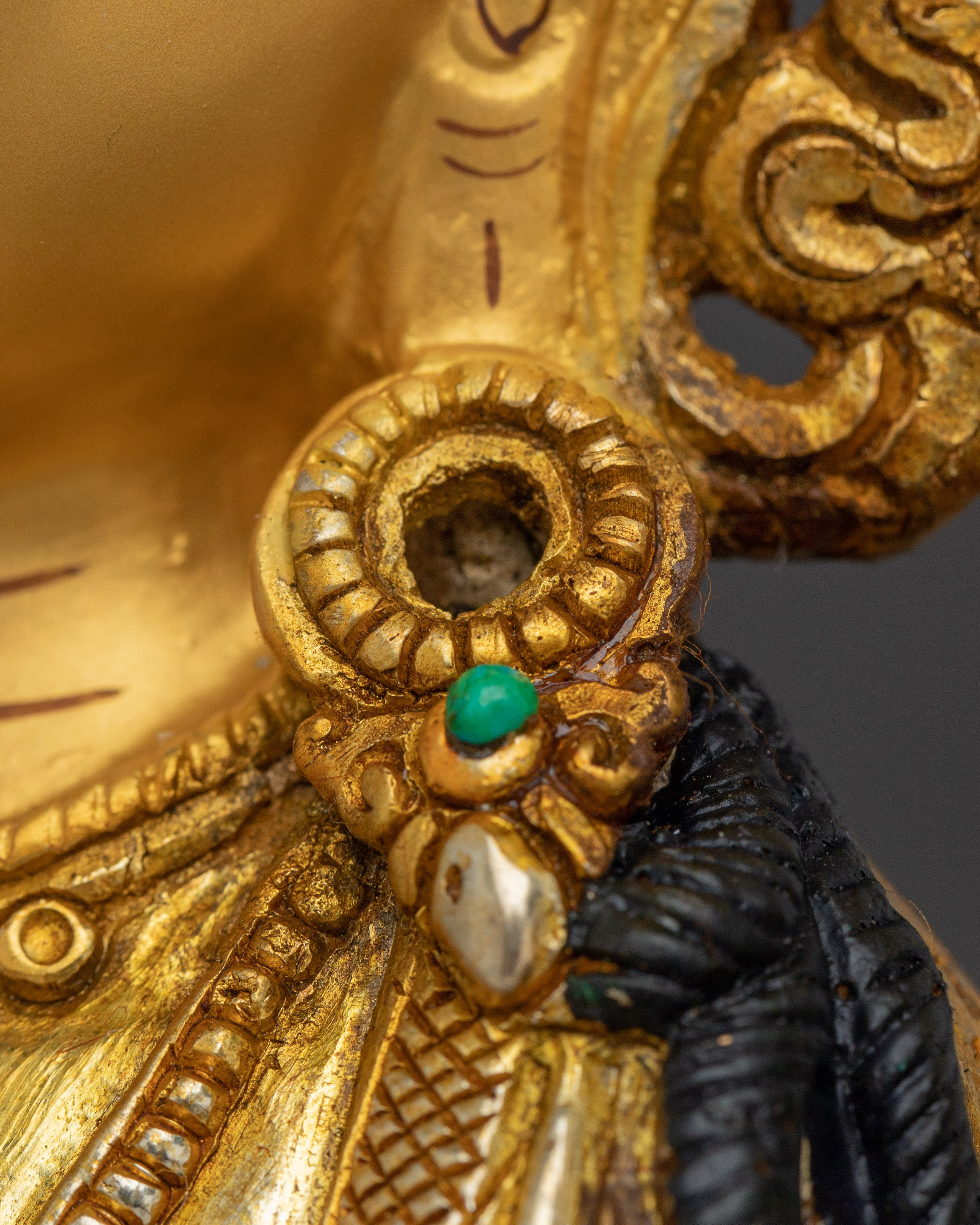Chenrezig, Four Armed Bodhisattva Icon | Nepali Handcrafted Icon