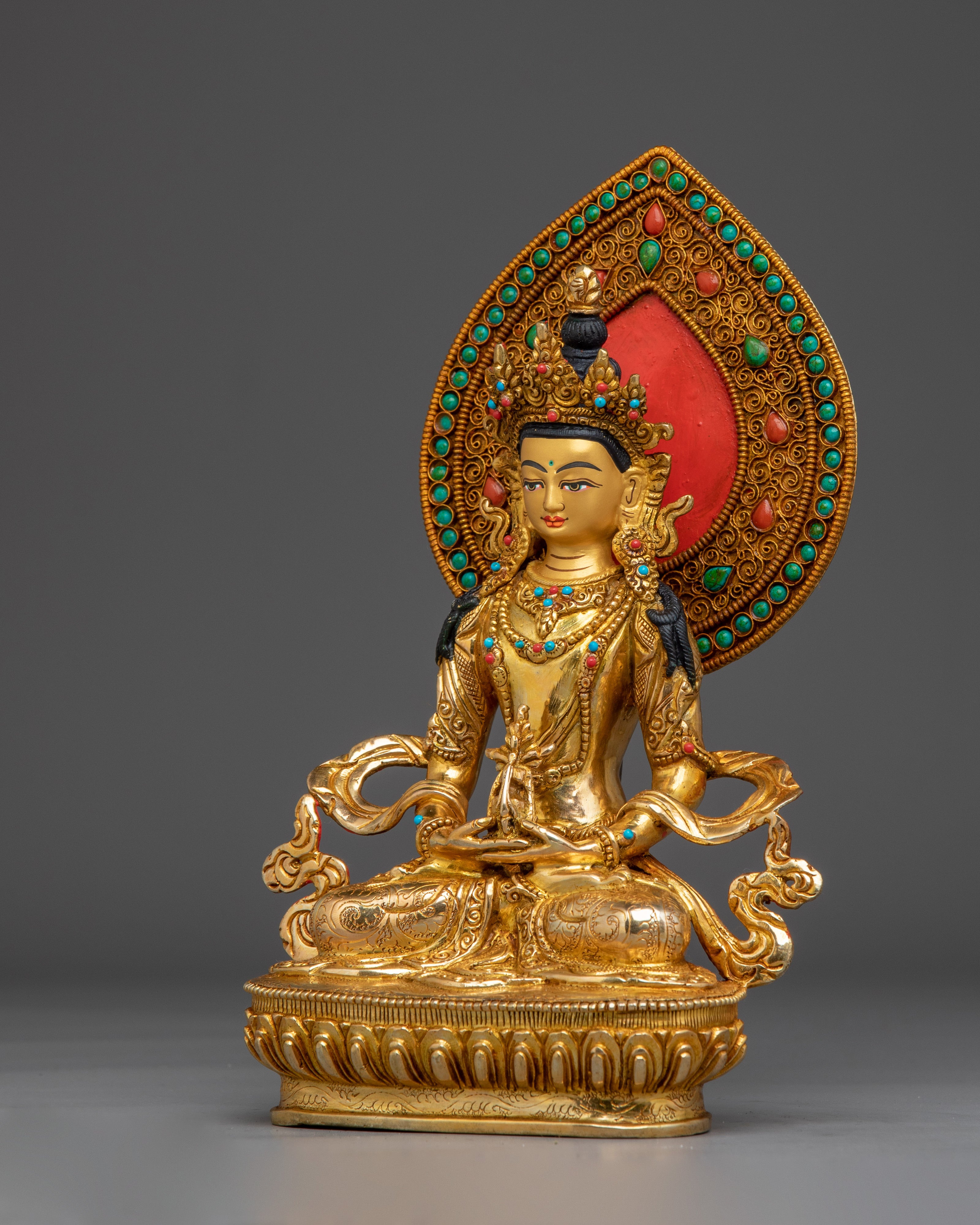 Sacred Amitayus Statue | Buddha of Infinite Life