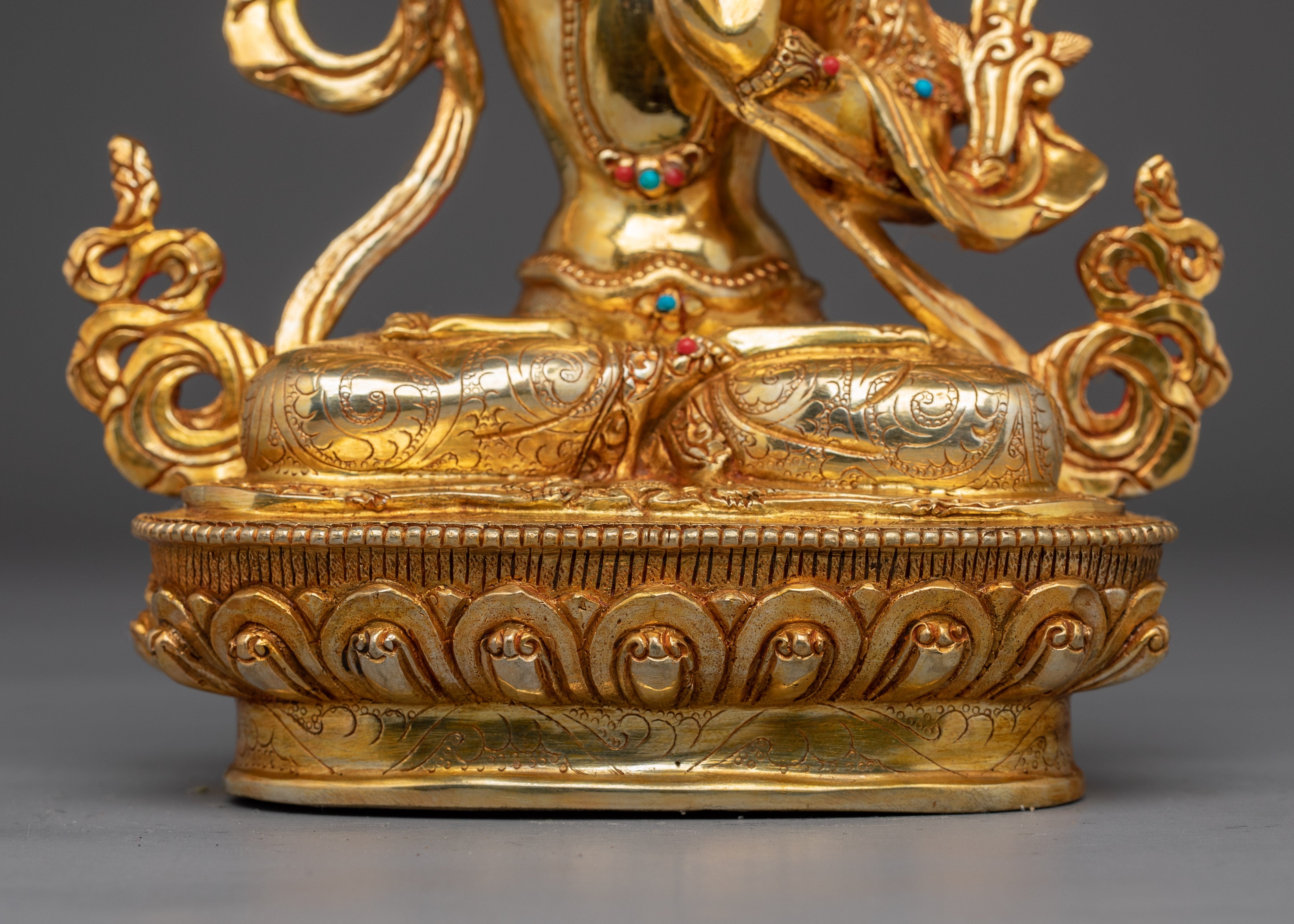Manjushri Deity for Wisdom & Meditation | Bodhisattva of Home Decor