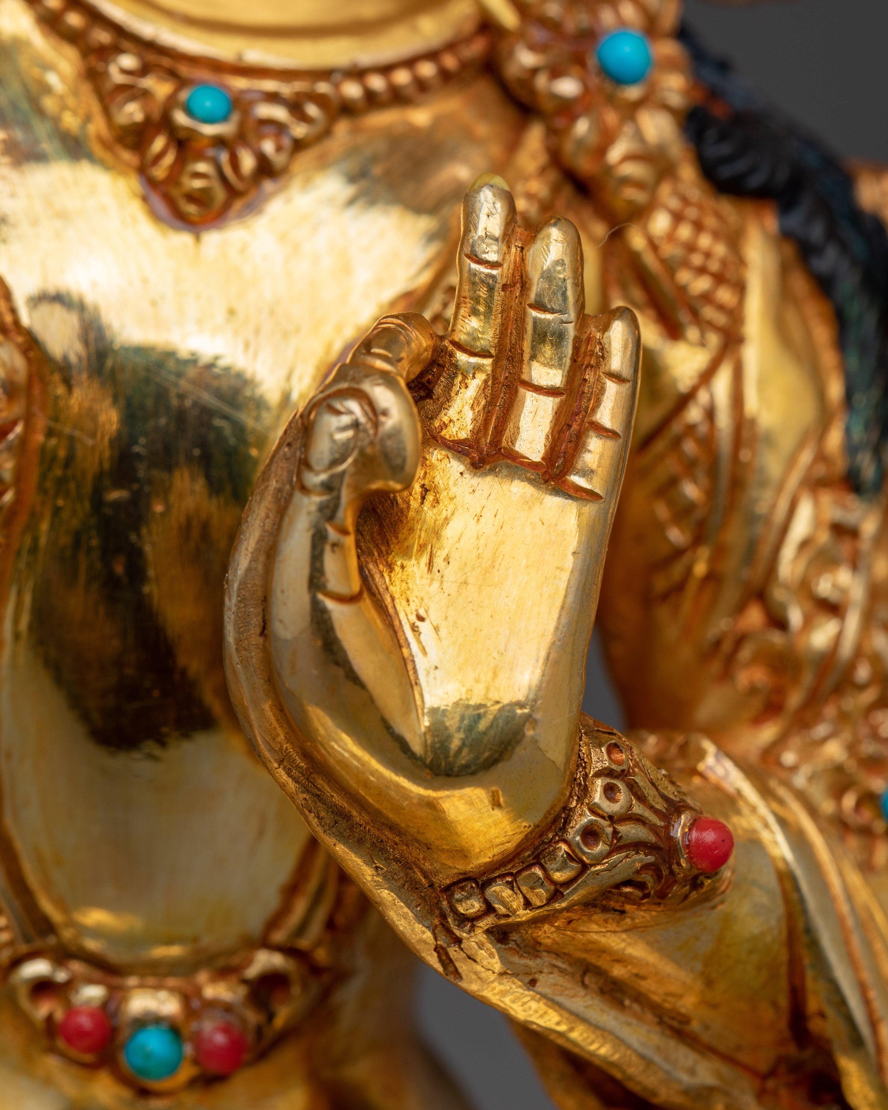 Manjushri Deity for Wisdom & Meditation | Bodhisattva of Home Decor