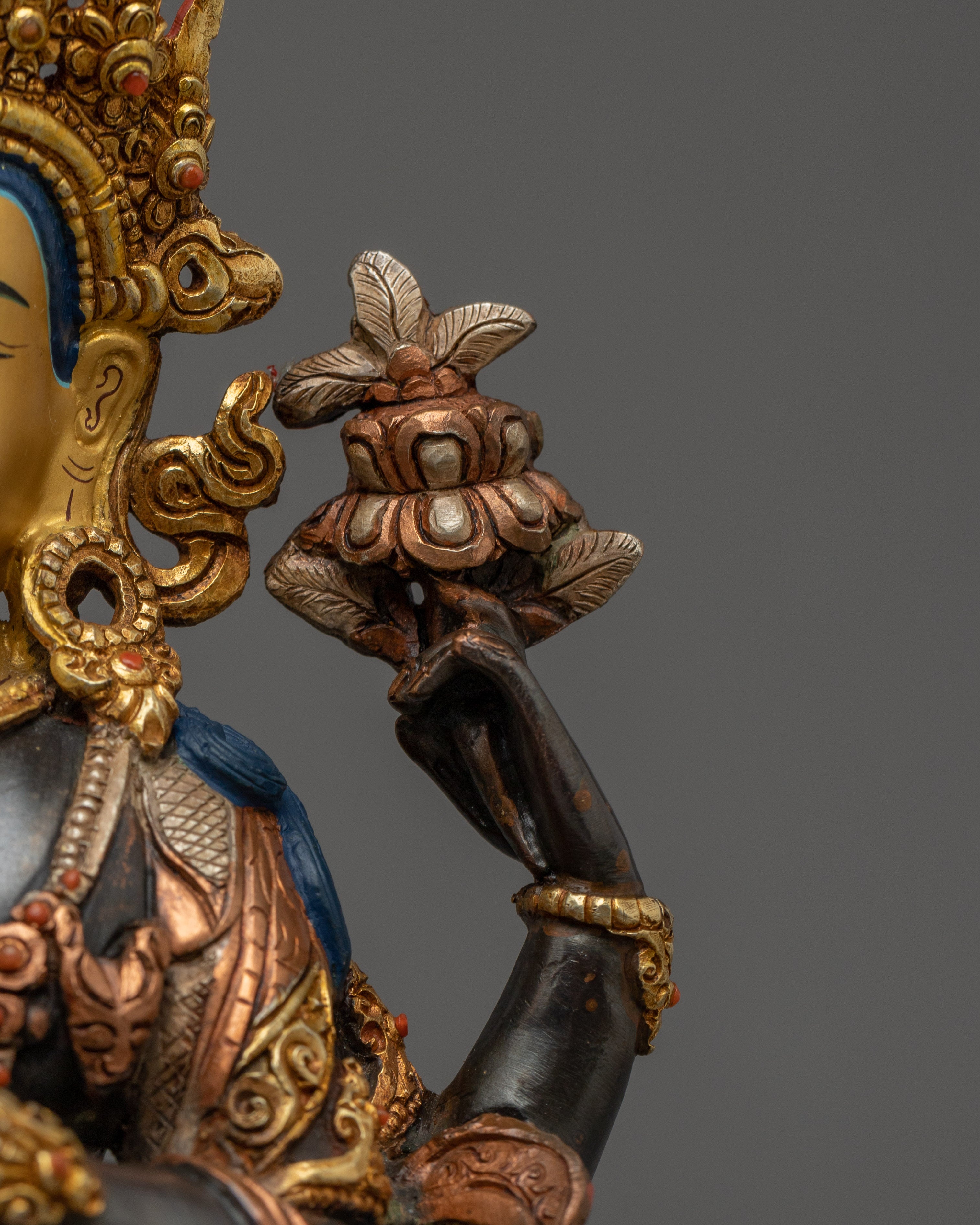 Chenrezig, Lotus Seated Spiritual Icon | Bodhisattva of Compassion
