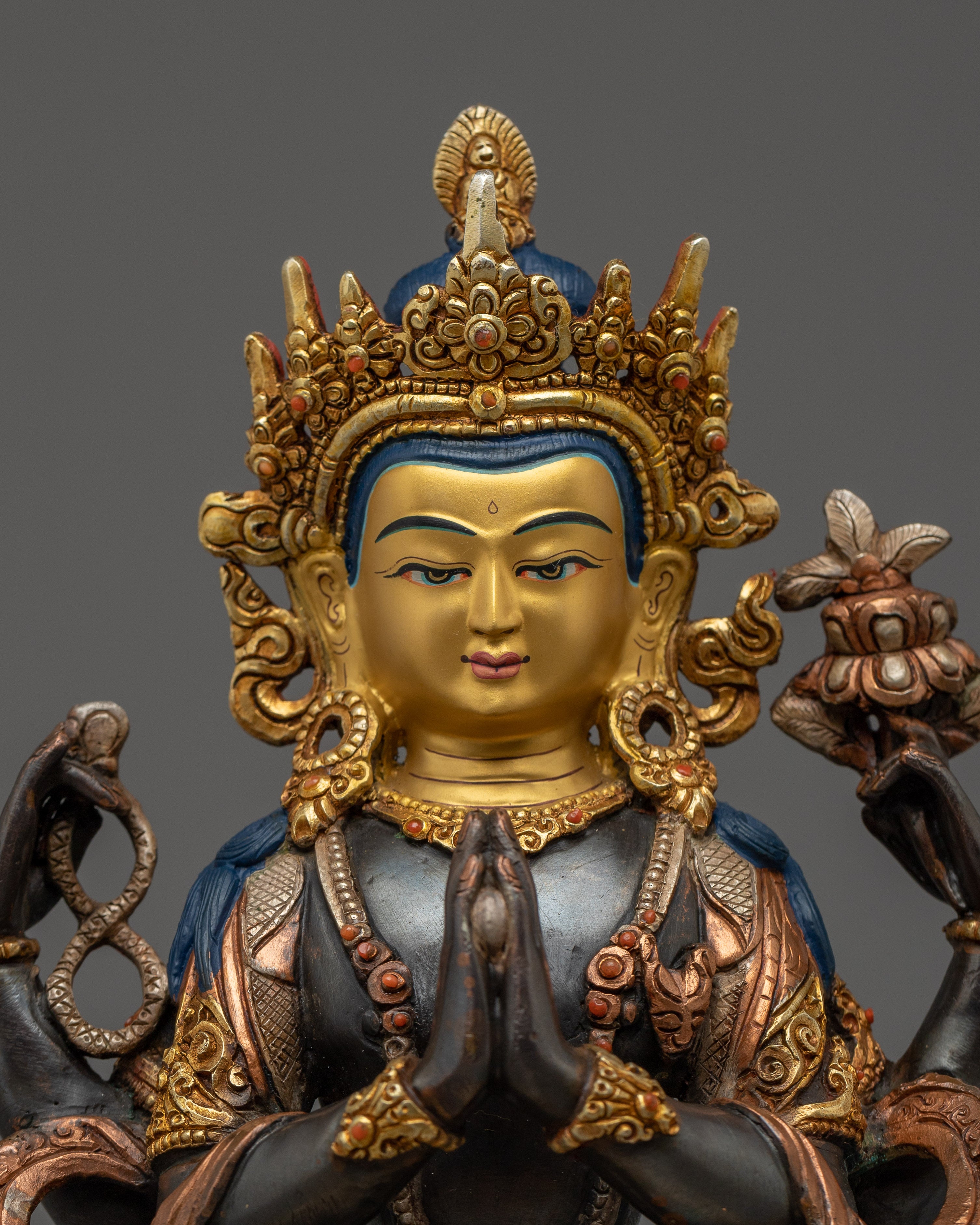 Chenrezig, Lotus Seated Spiritual Icon | Bodhisattva of Compassion