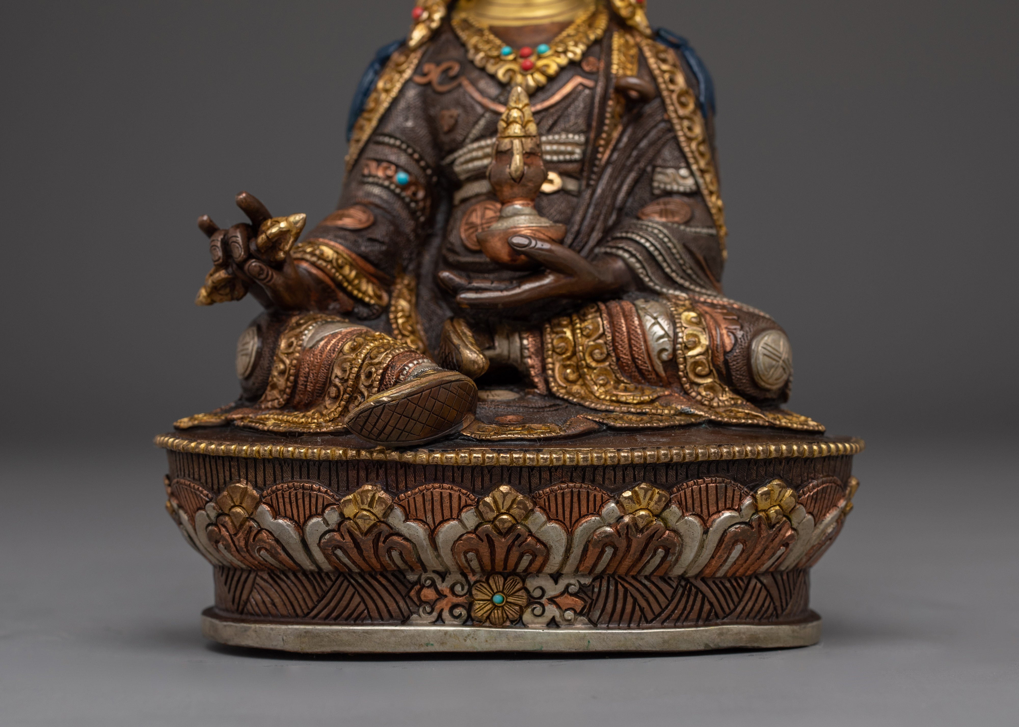 Guru Rinpoche, Spiritual Healer | Handcrafted Himalayan Icon