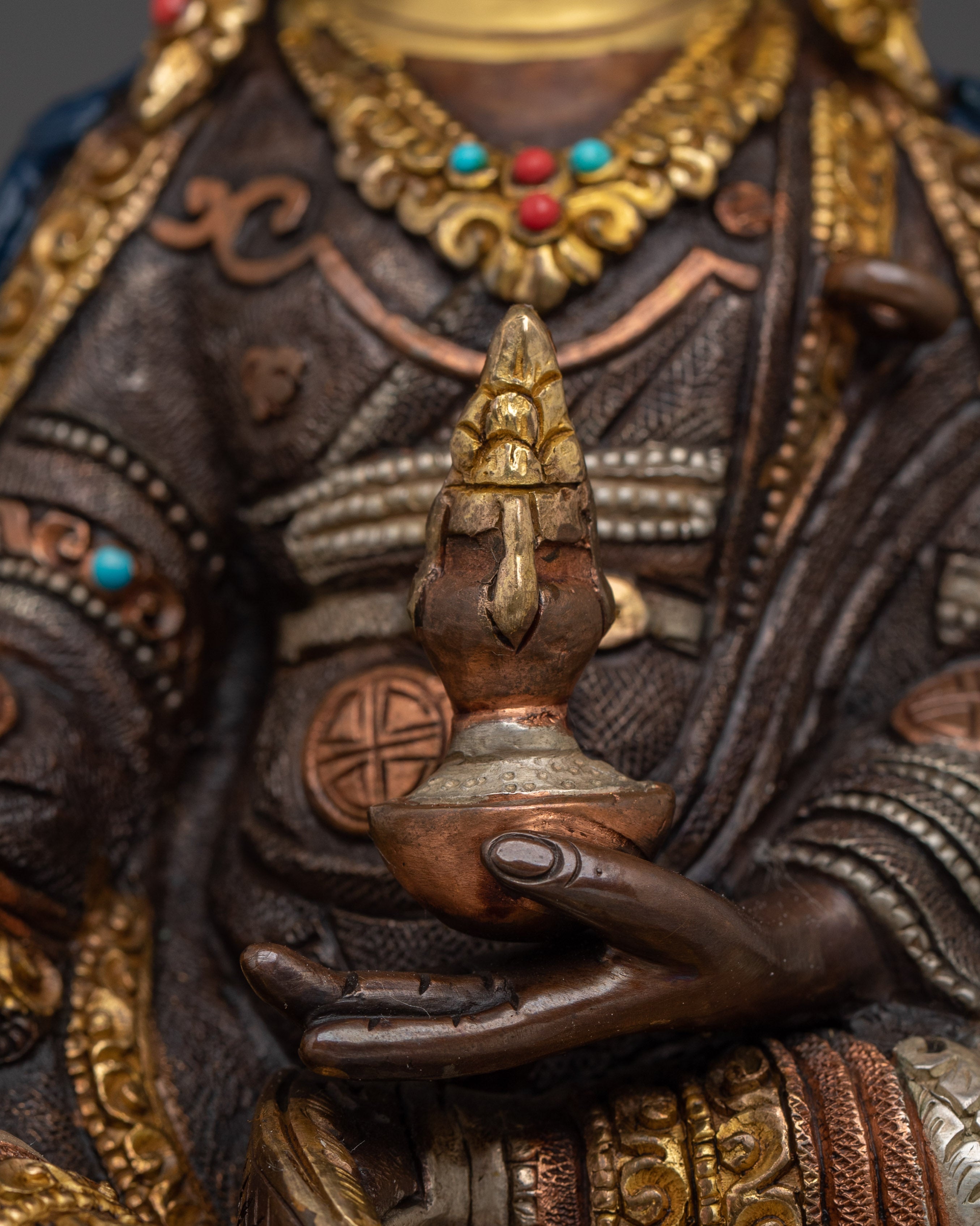 Guru Rinpoche, Spiritual Healer | Handcrafted Himalayan Icon
