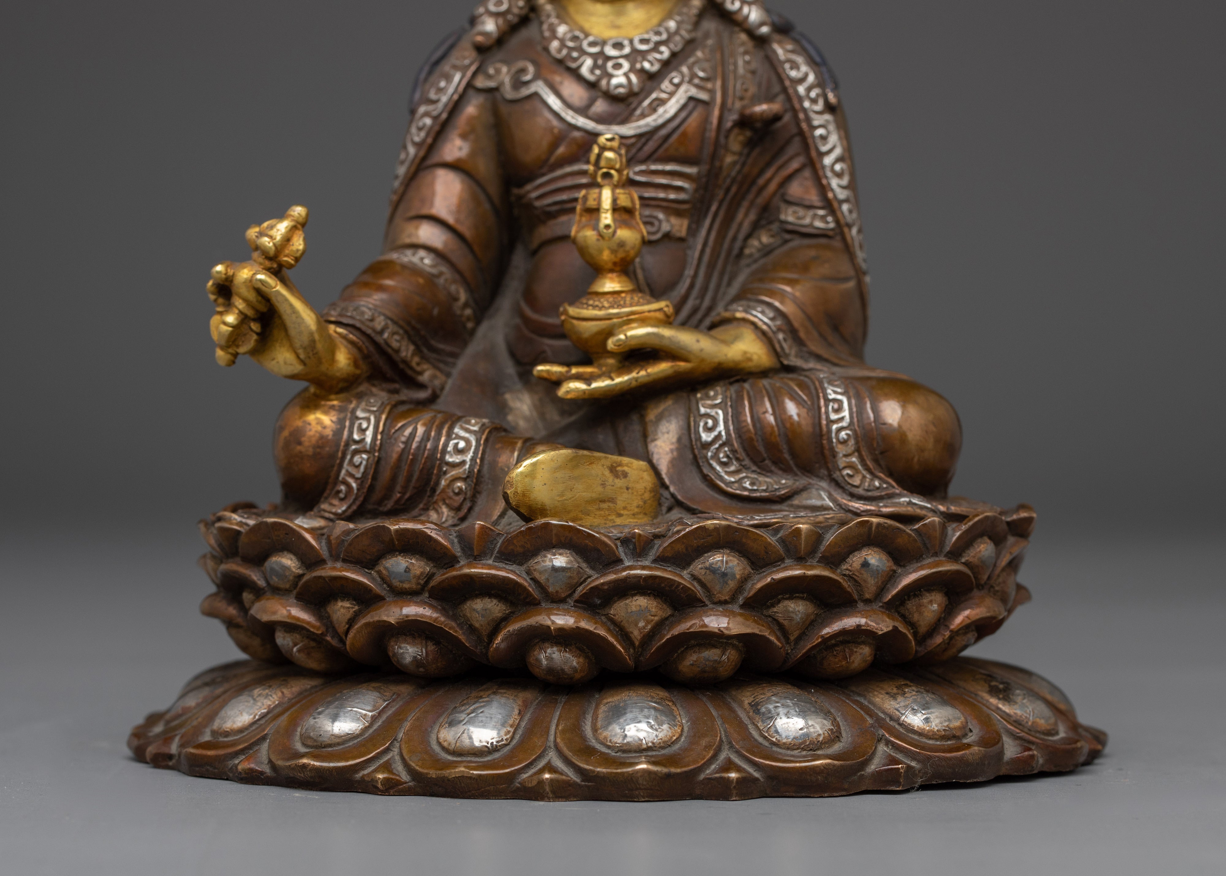 Enlightened Protector Guru Rinpoche | Nepali Handcrafted Art