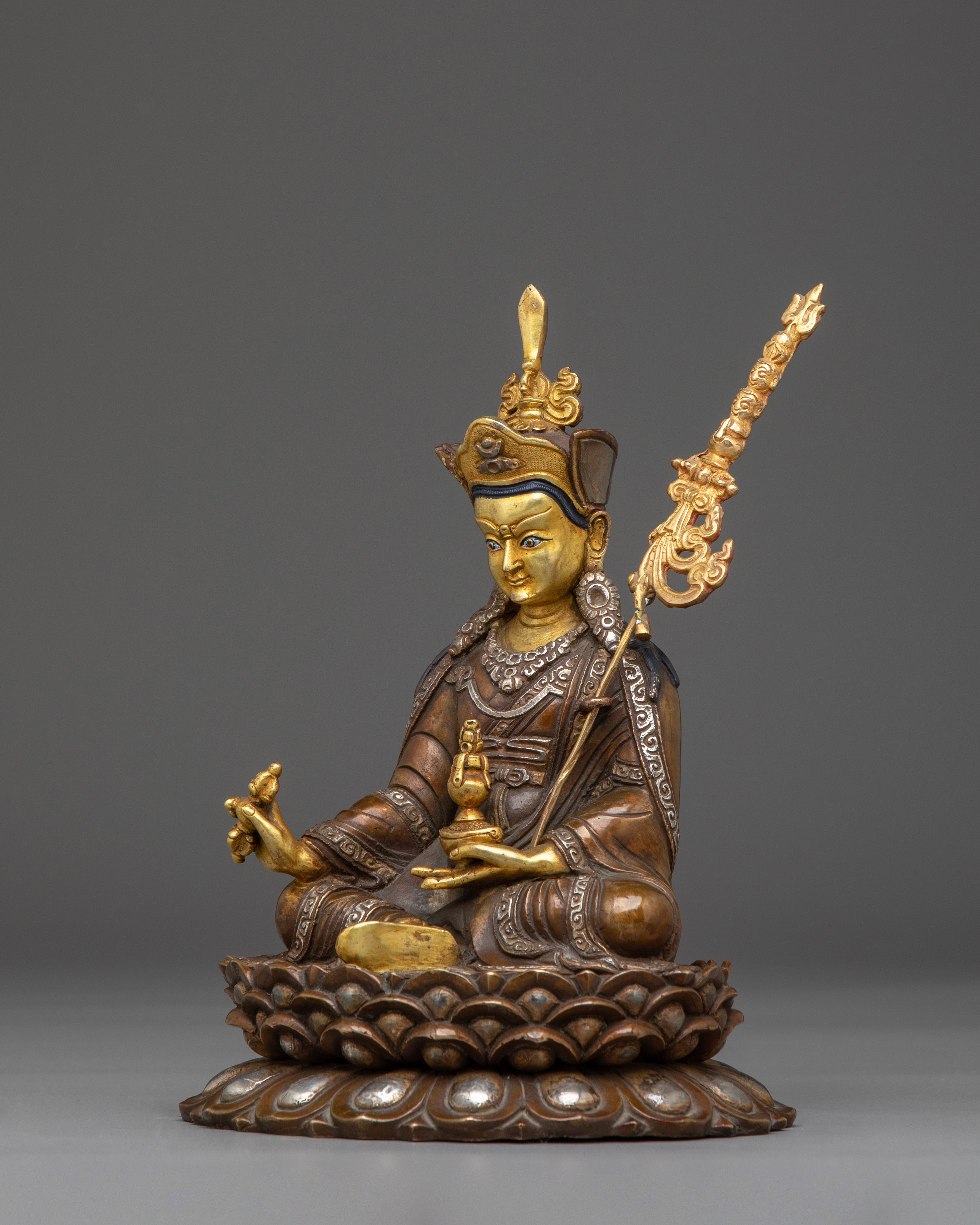 Enlightened Protector Guru Rinpoche | Nepali Handcrafted Art