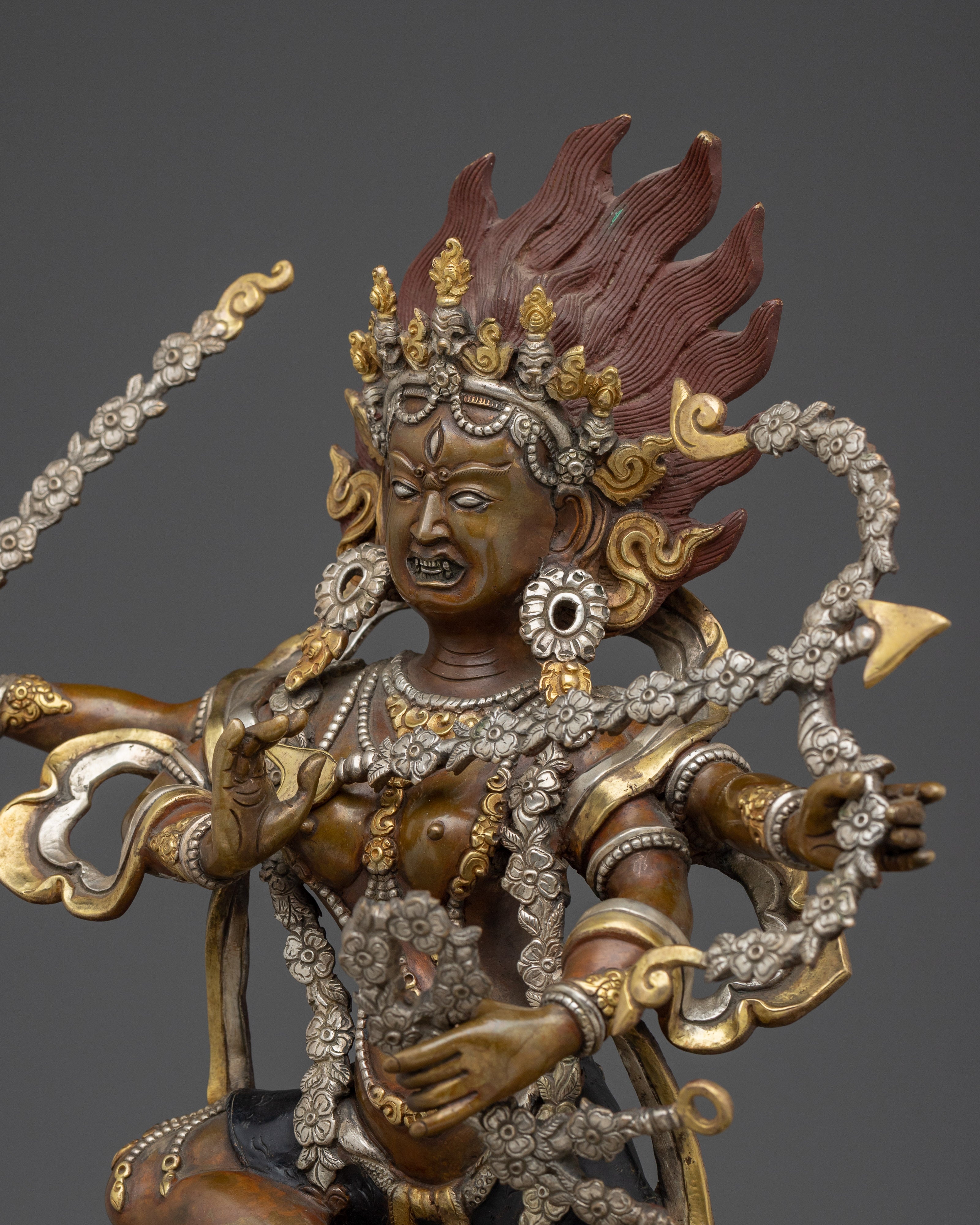 Kurukulla Art, Wrathful Compassion Deity | Buddhist Art from Nepal