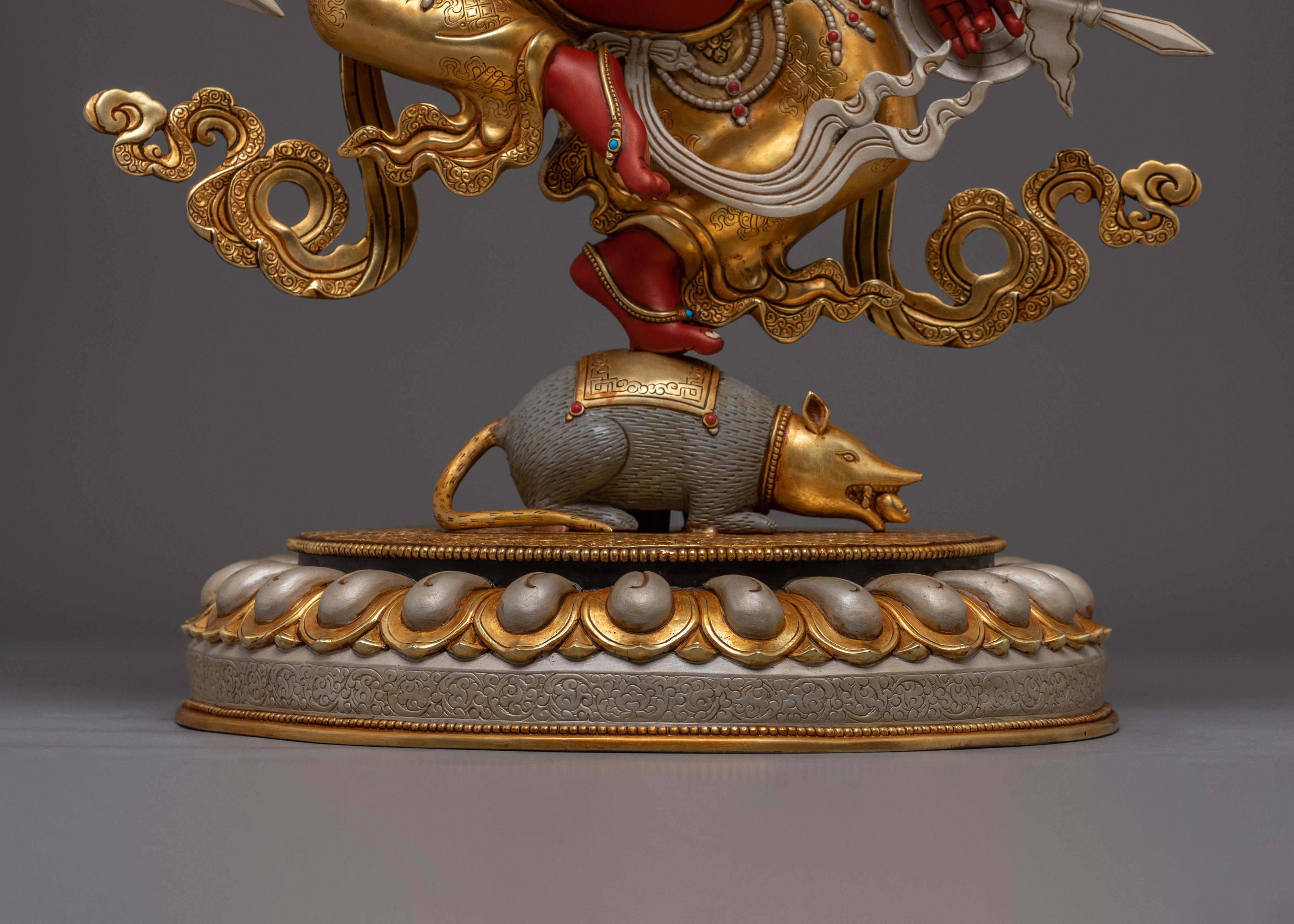 Multi-armed Ganesha Statue | Embodiment of Intelligence and Wisdom