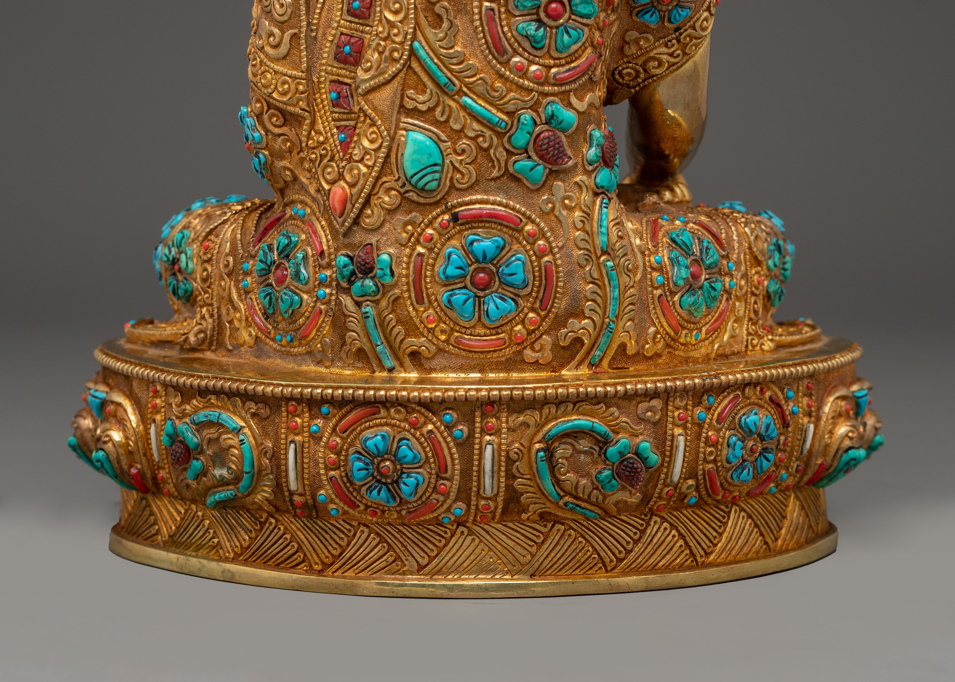 Tibetan Crown Shakyamuni Buddha Art | The Jeweled Sage