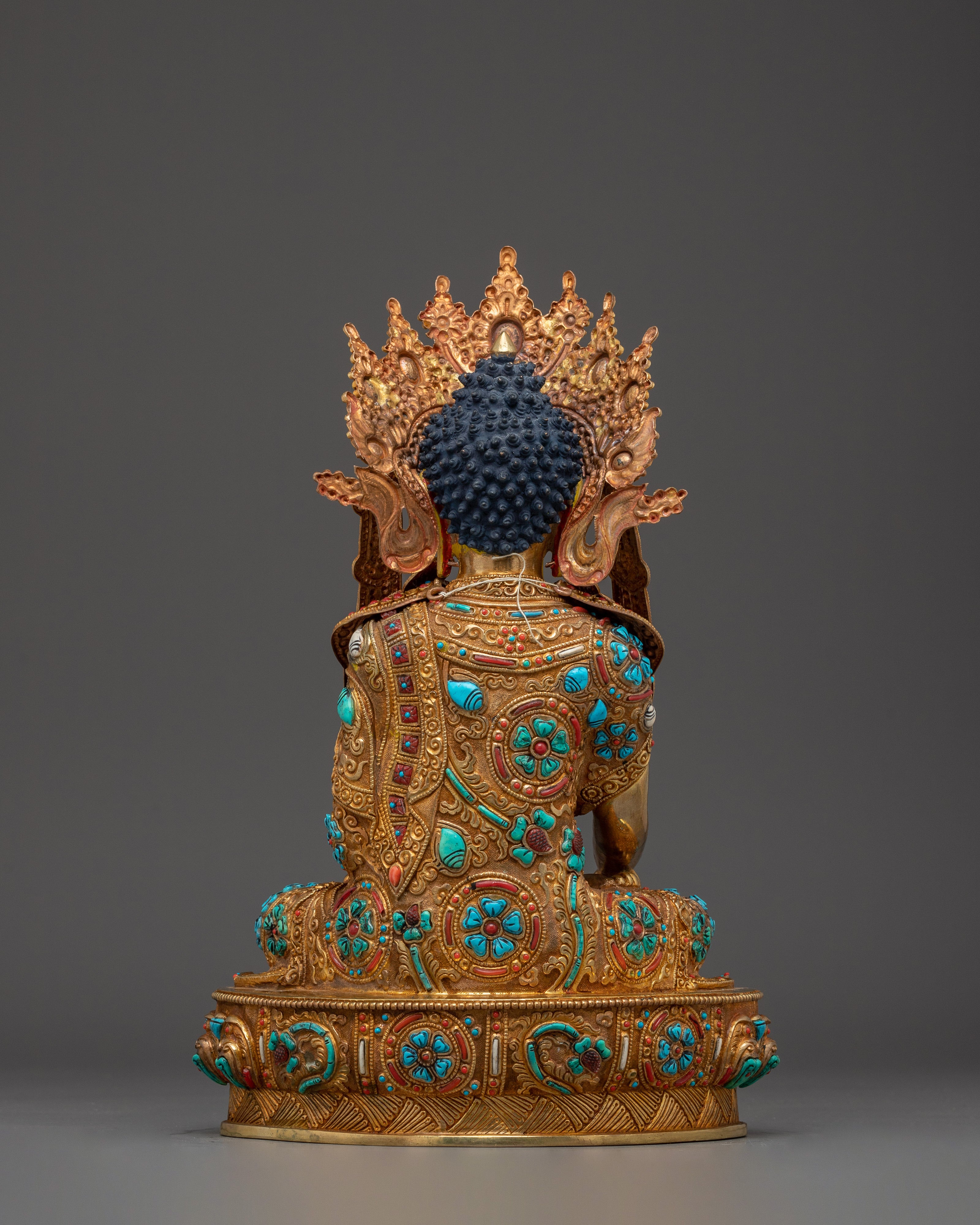 Tibetan Crown Shakyamuni Buddha Art | The Jeweled Sage