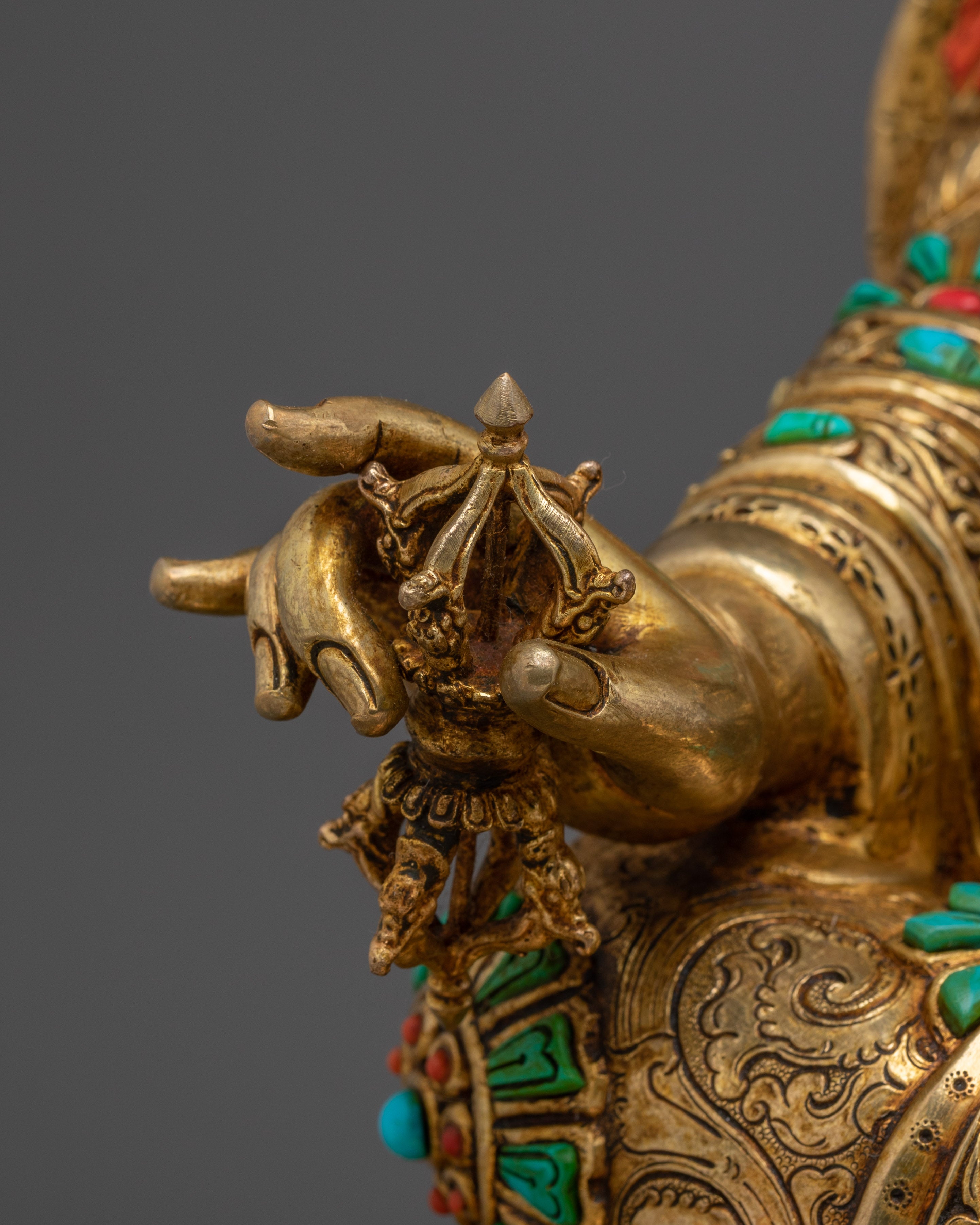 Tibetan Guru Rinpoche Art | Sacred Buddhist Sculpture