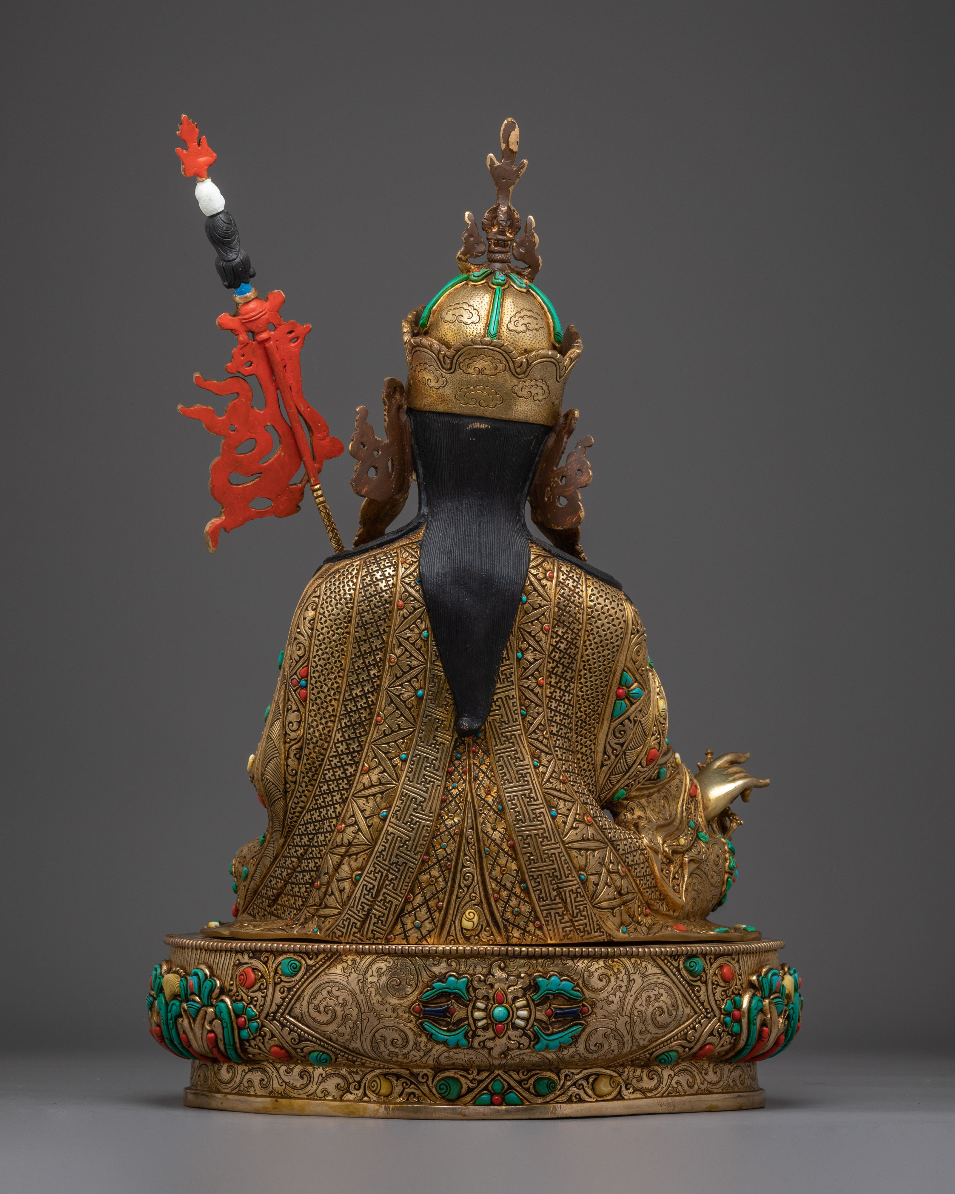Tibetan Guru Rinpoche Art | Sacred Buddhist Sculpture