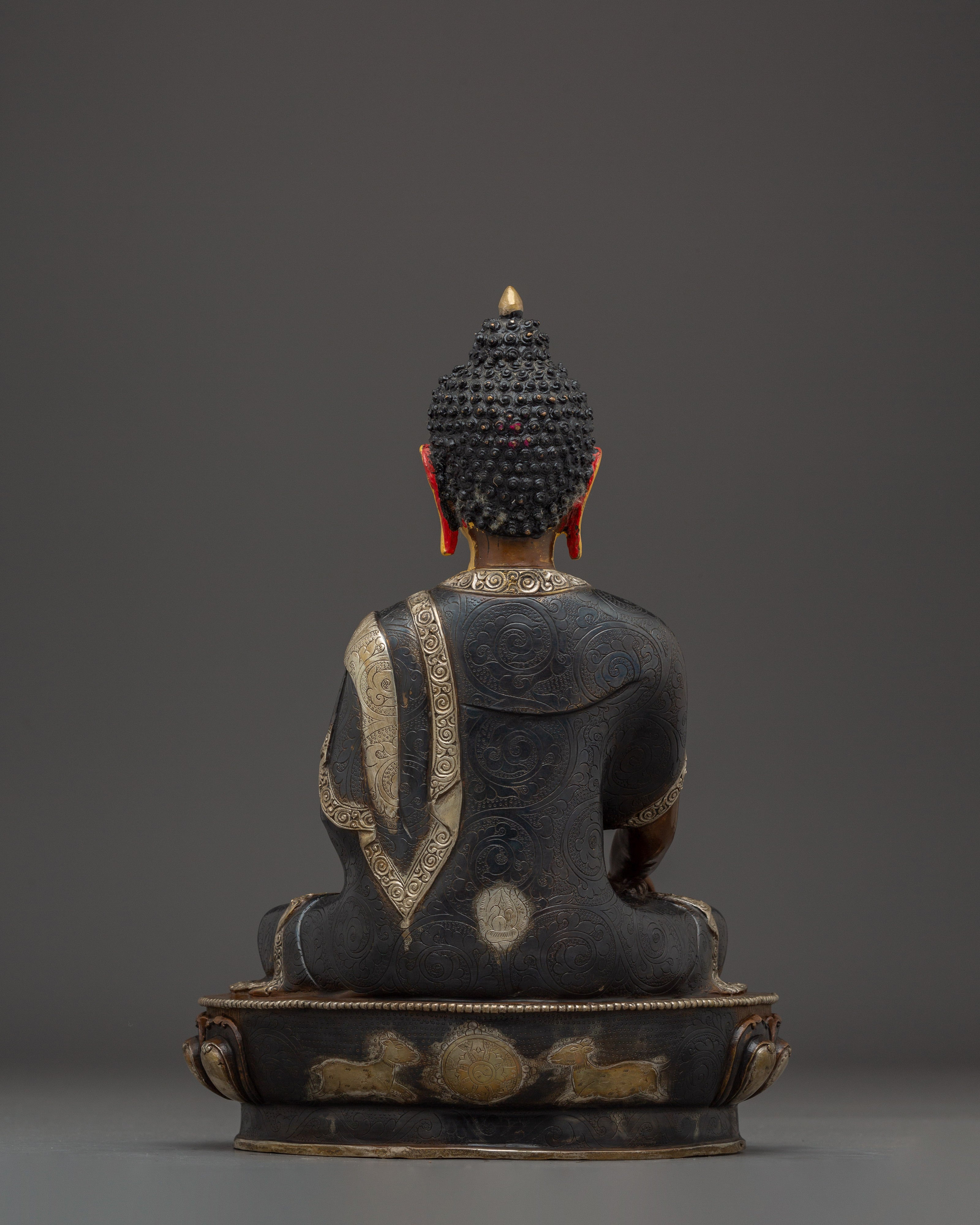 Copper Shakyamuni Buddha Statue for Decor