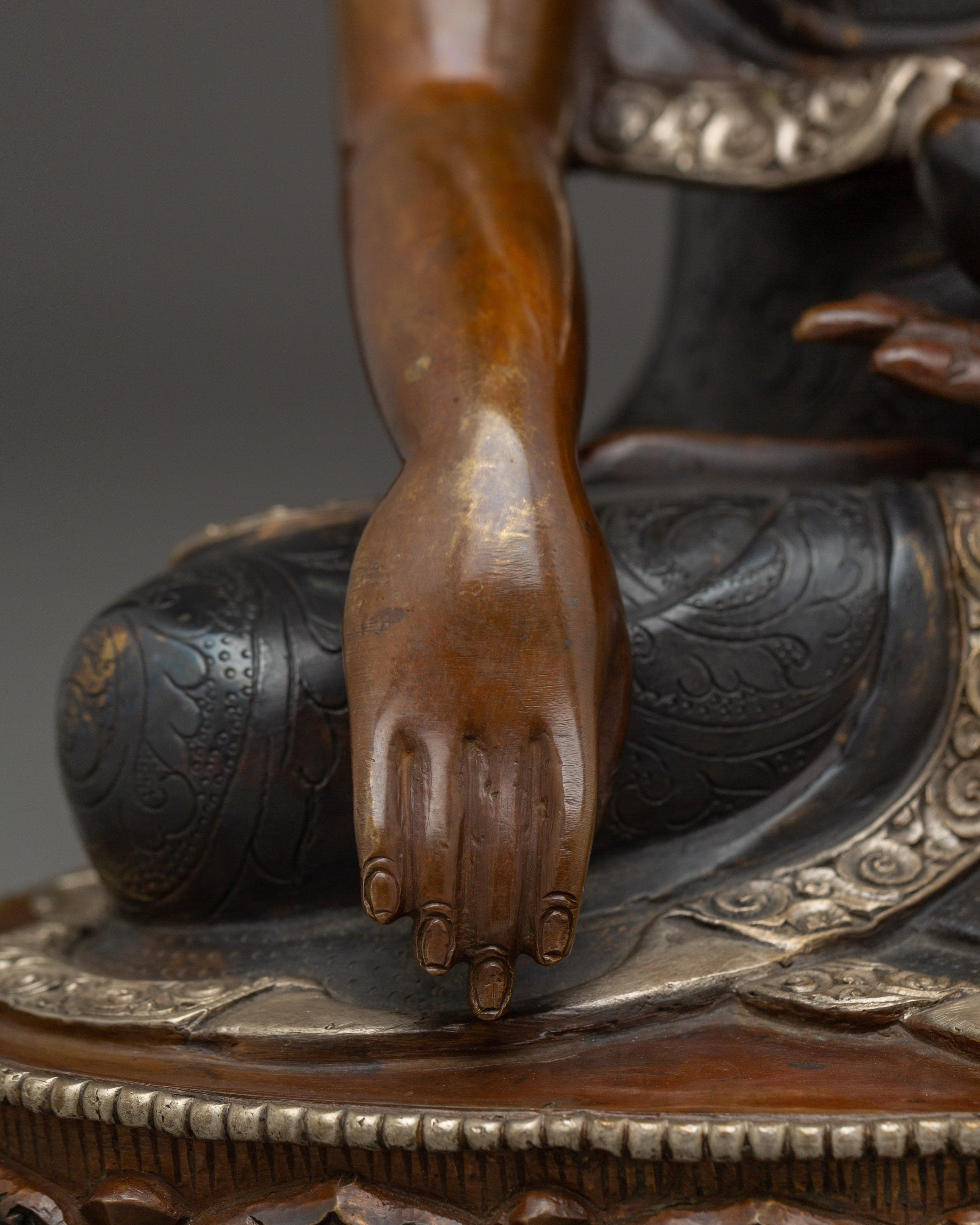 Copper Shakyamuni Buddha Statue for Decor