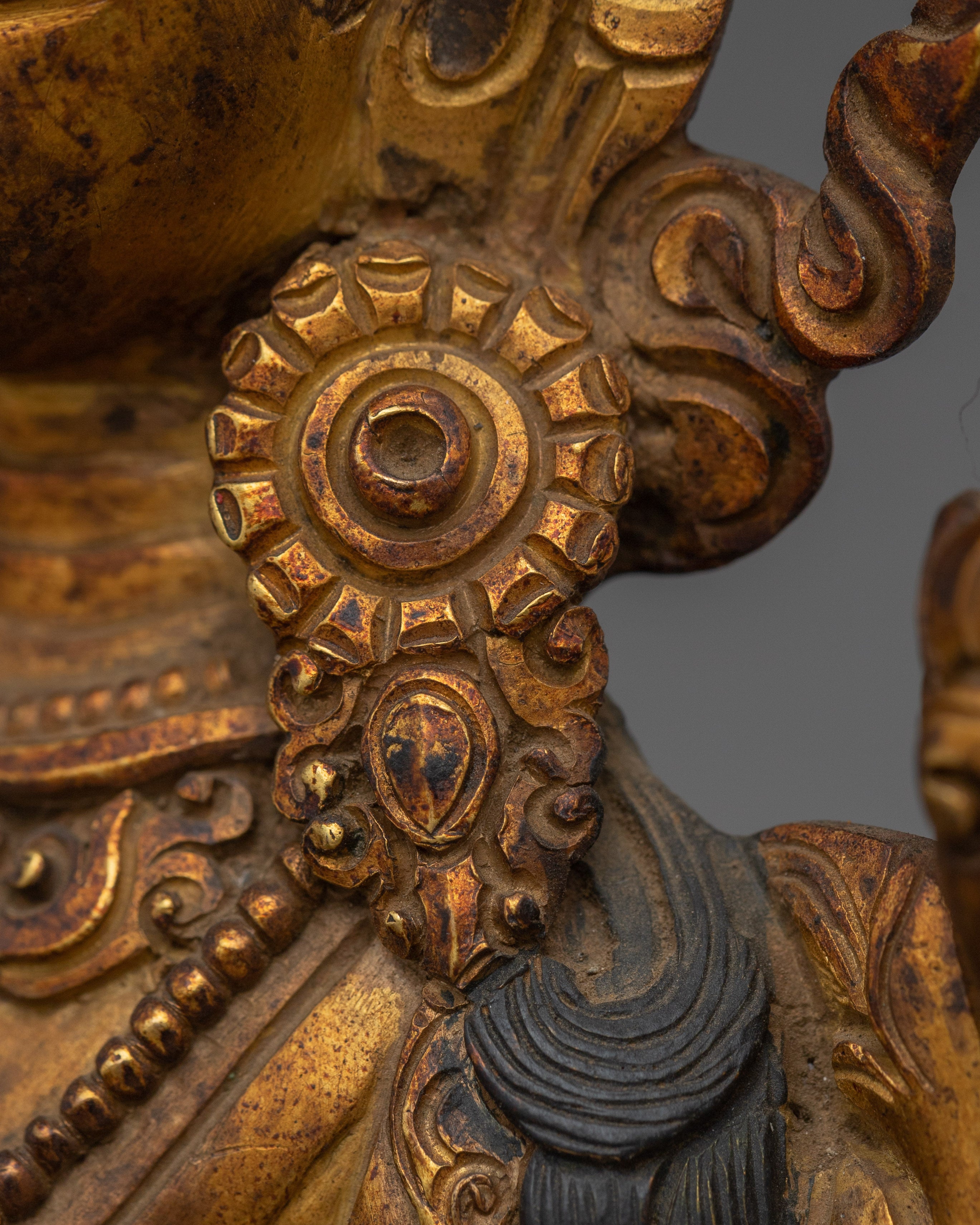 Green Tara Copper Body Sculpture | Bodhisattva of Compassion & Action