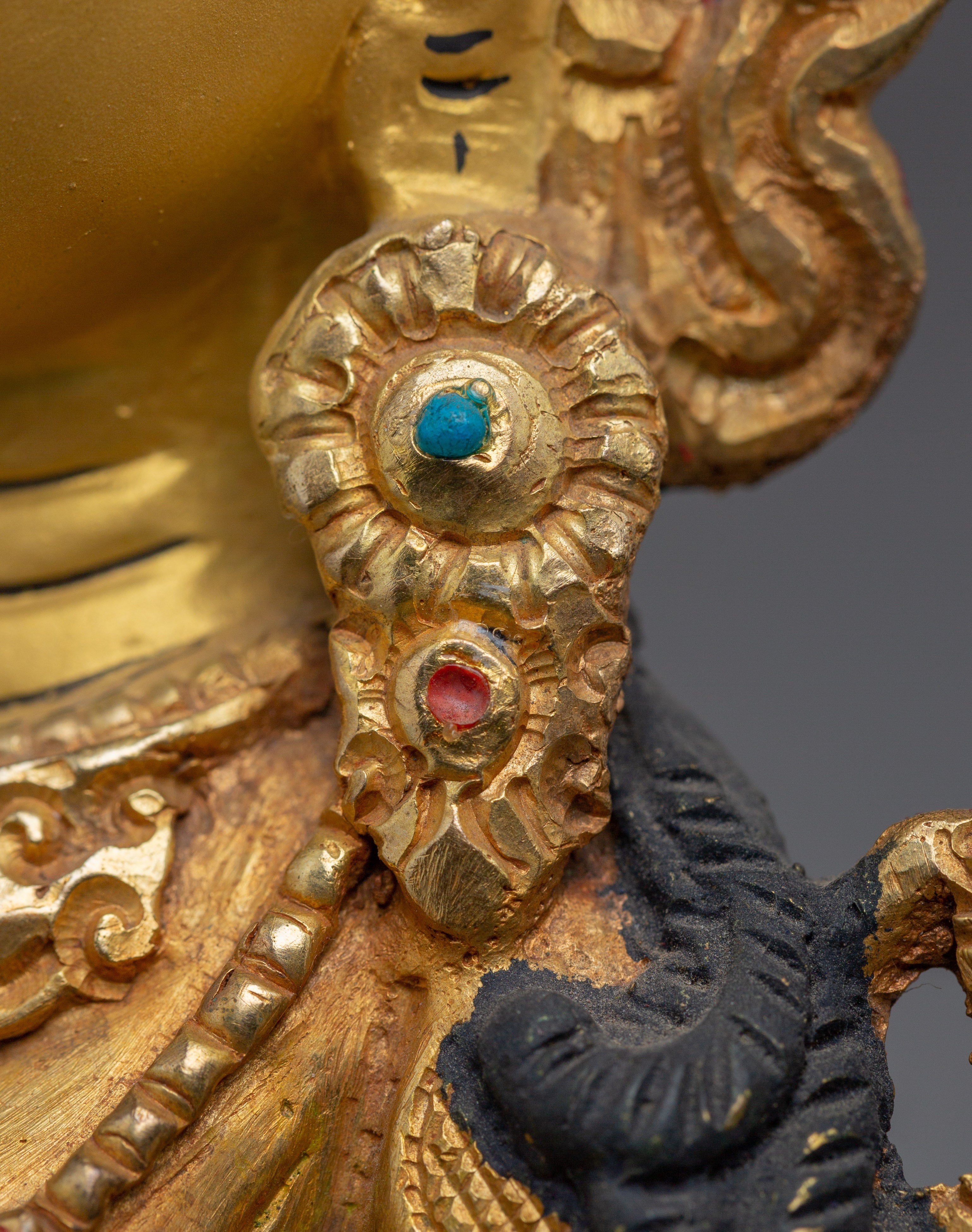 Divine Liberator Green Tara | Gold Gilded Statue
