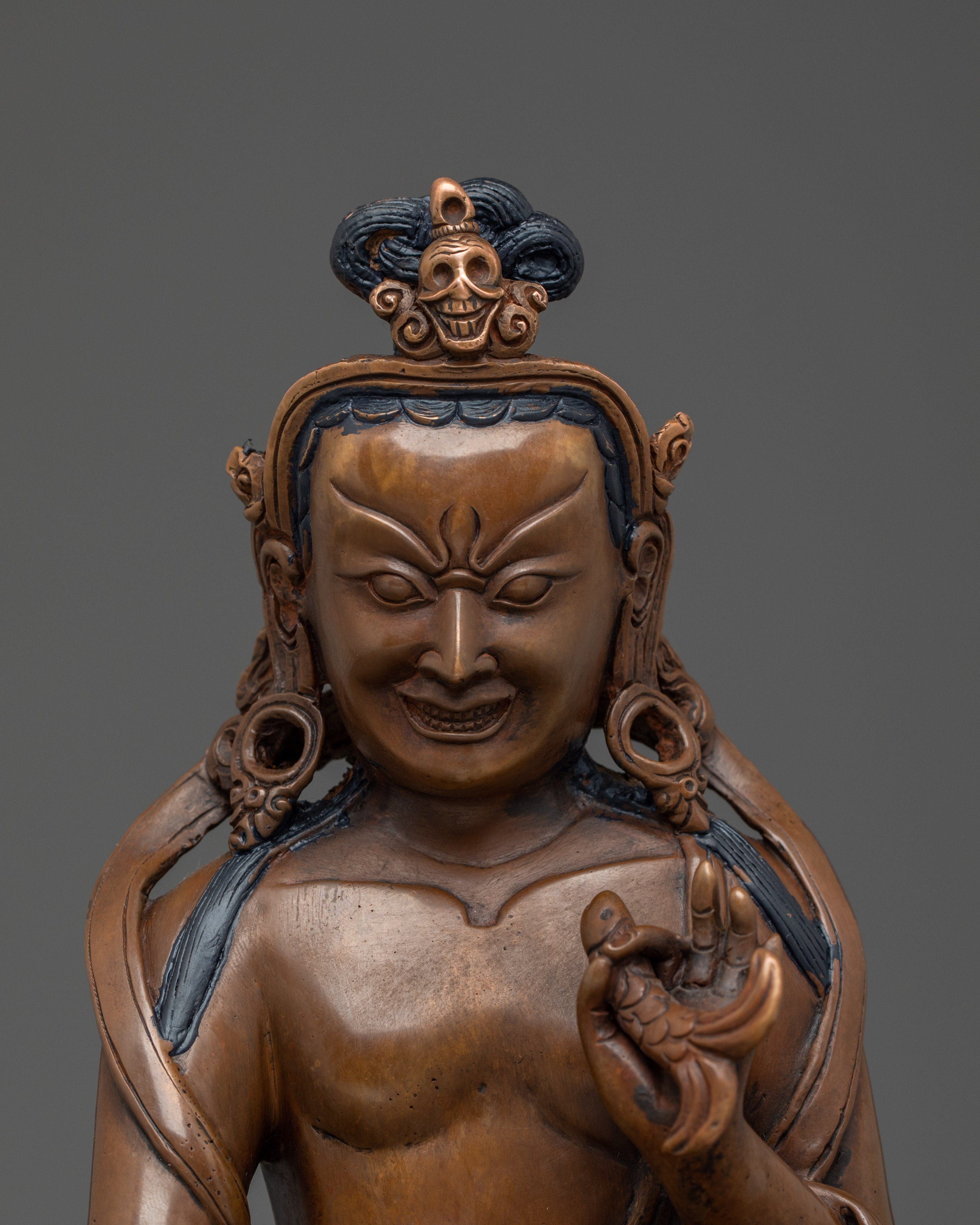 Copper Naropa Statue: Revered Buddhist Master