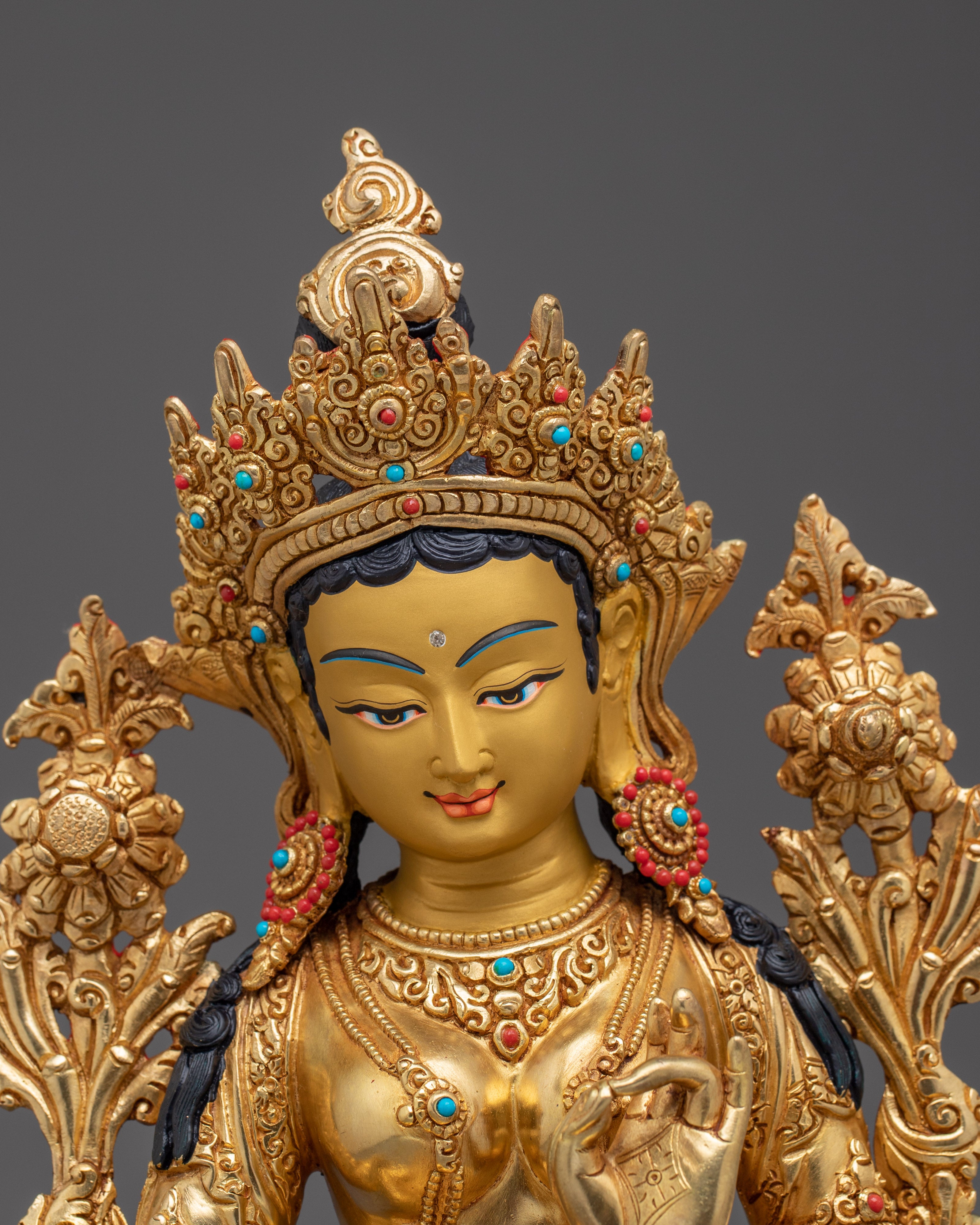 Green Tara Statue: The Buddhist Compassionate Goddess