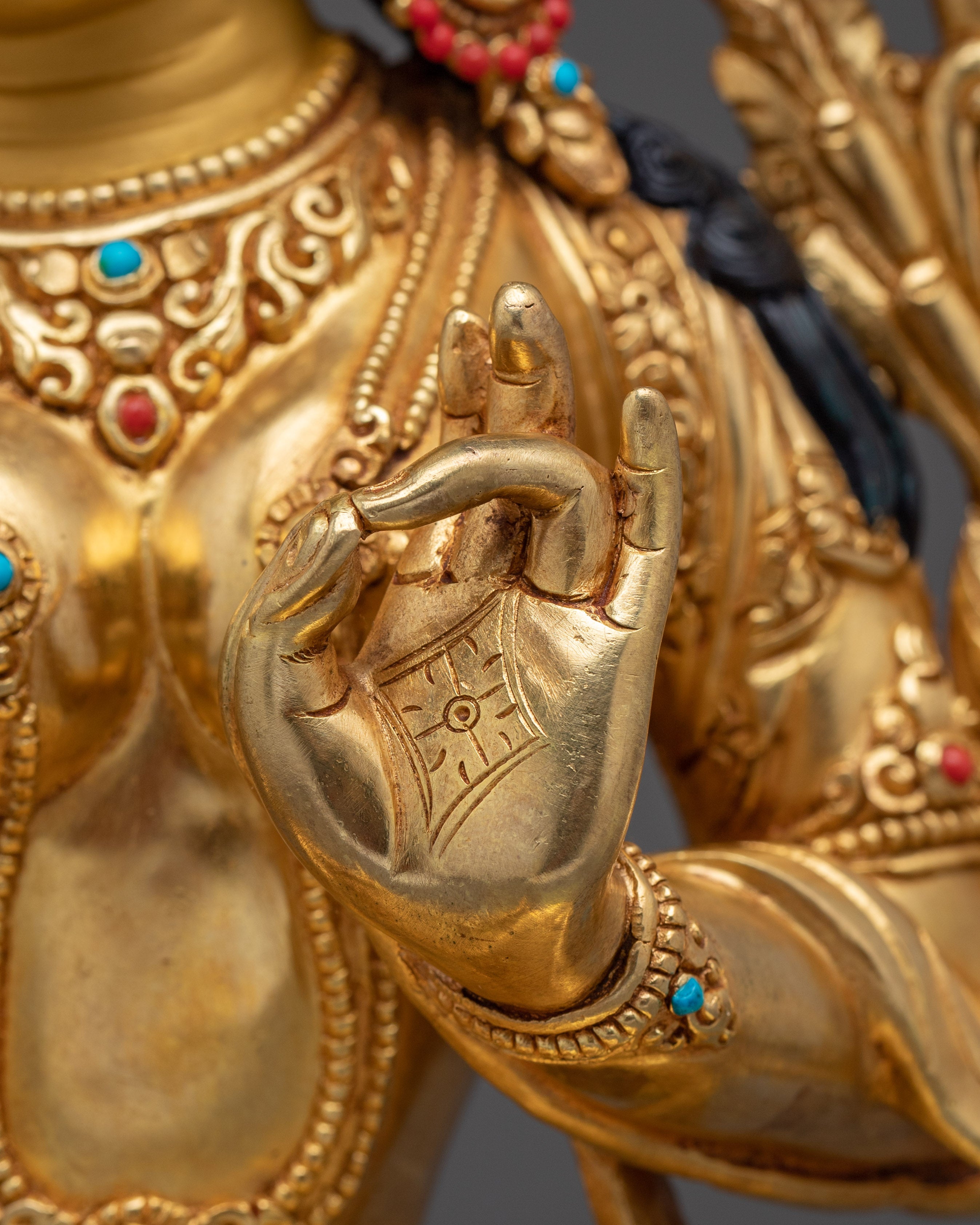 Green Tara Statue: The Buddhist Compassionate Goddess