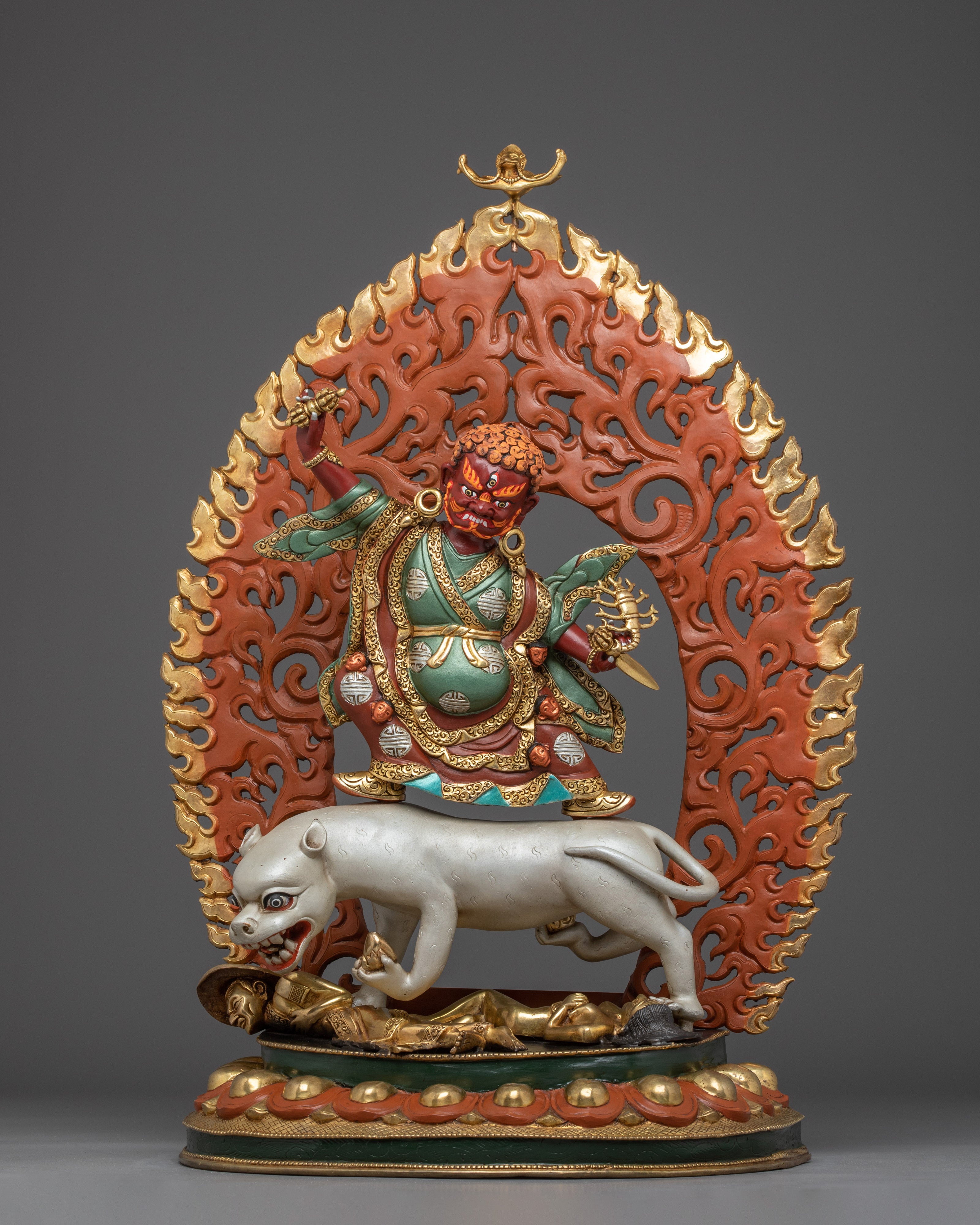 Dorje Drollo Statue: Protector of the Dharma 