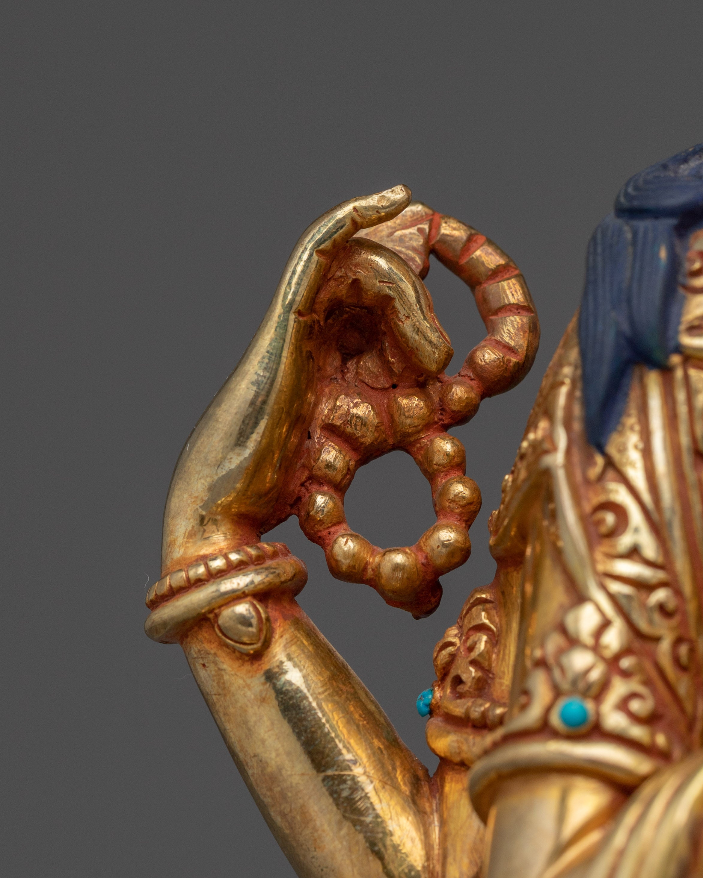 Chenrezig, Guardian of Love and Light | Tibetan Gold Gilded Statue