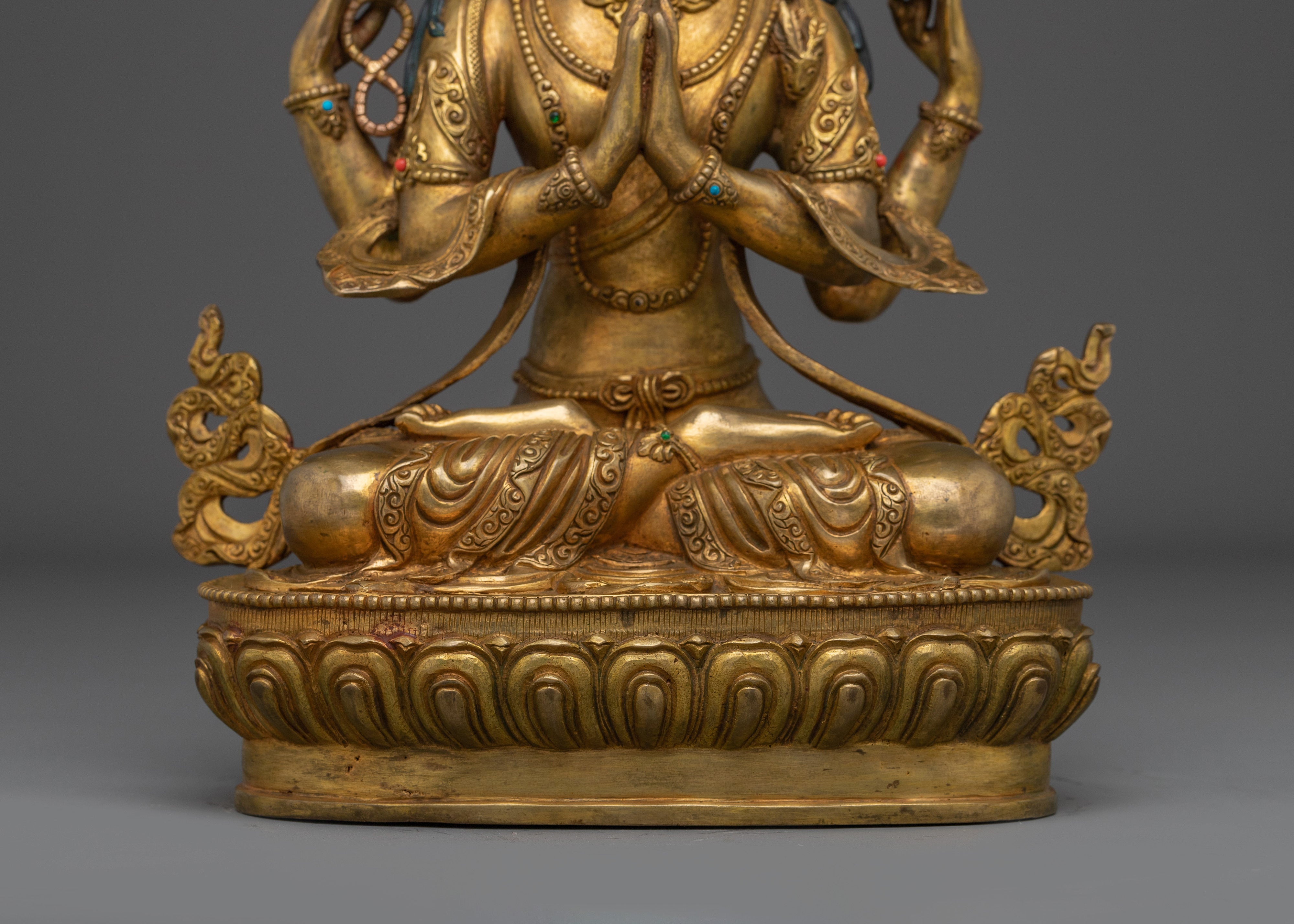 Himalayan Chenrezig Statue | Bodhisattva of Infinite Compassion