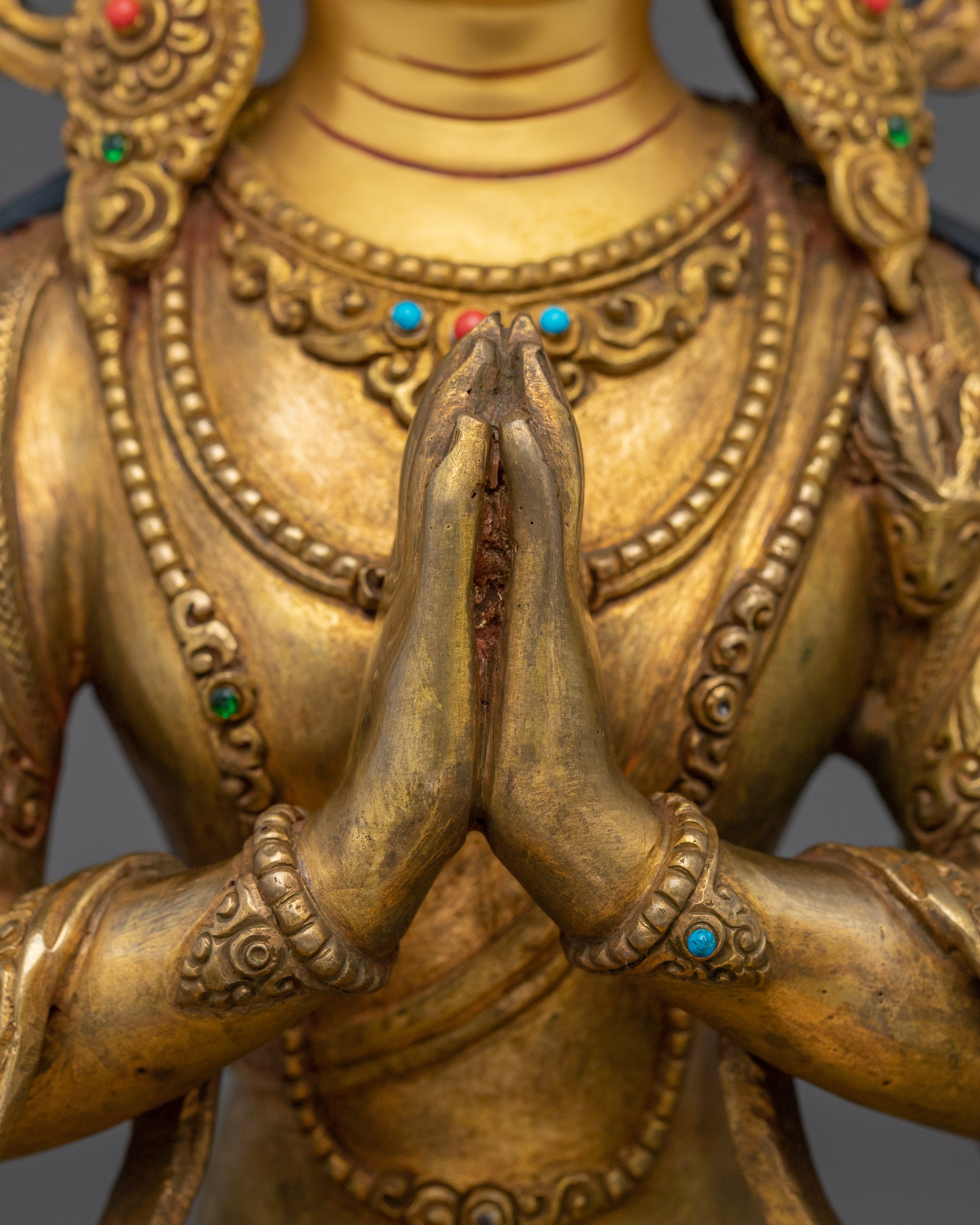 Himalayan Chenrezig Statue | Bodhisattva of Infinite Compassion