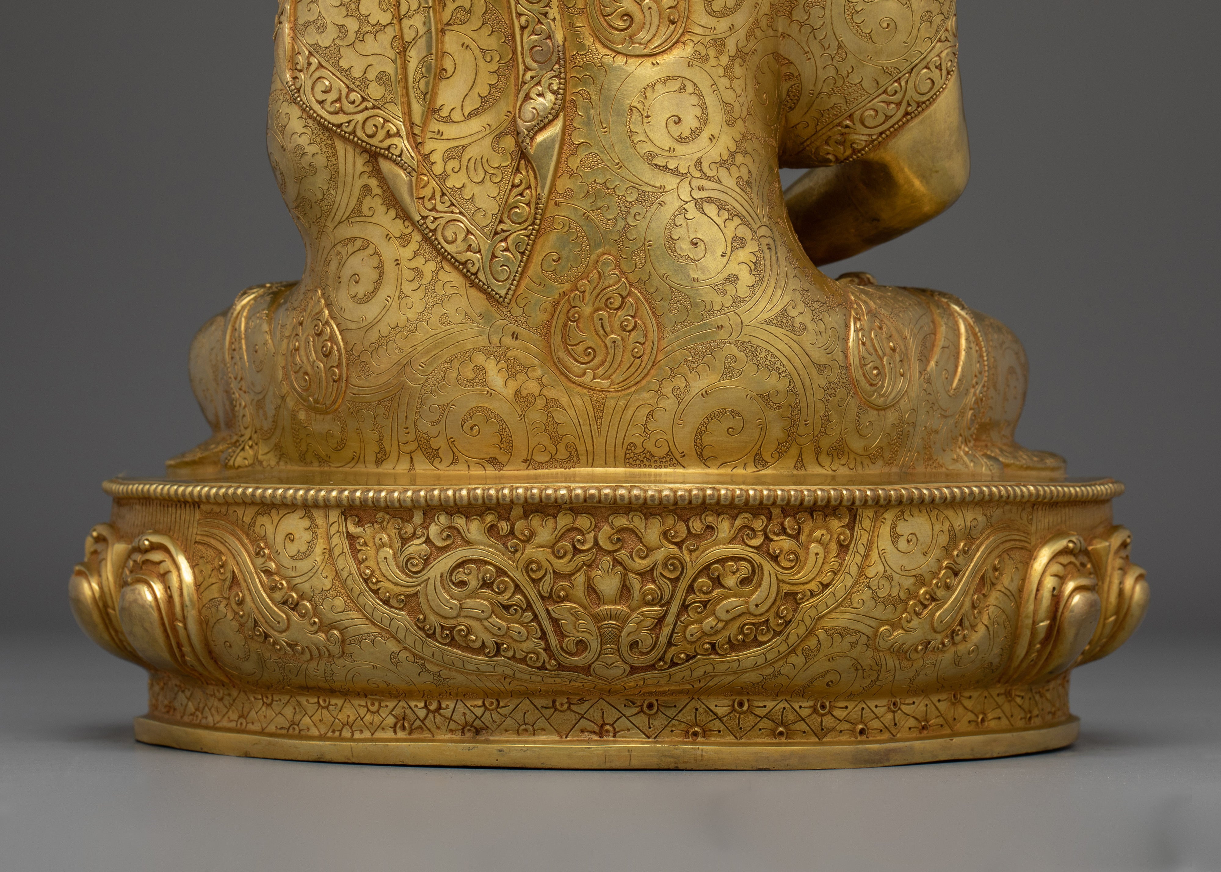 Golden Amitabha Buddha Art | Spiritual Buddha