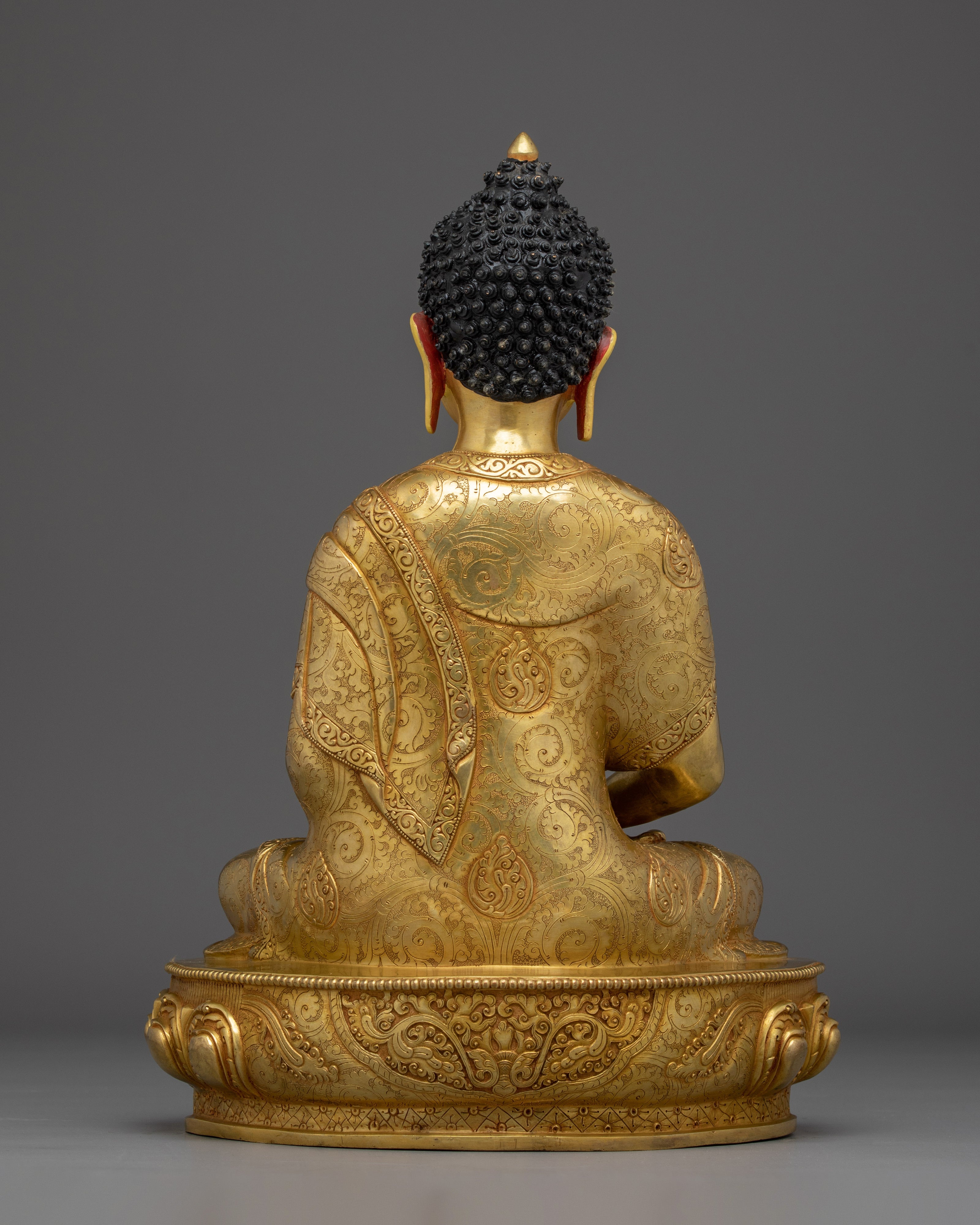Golden Amitabha Buddha Art | Spiritual Buddha
