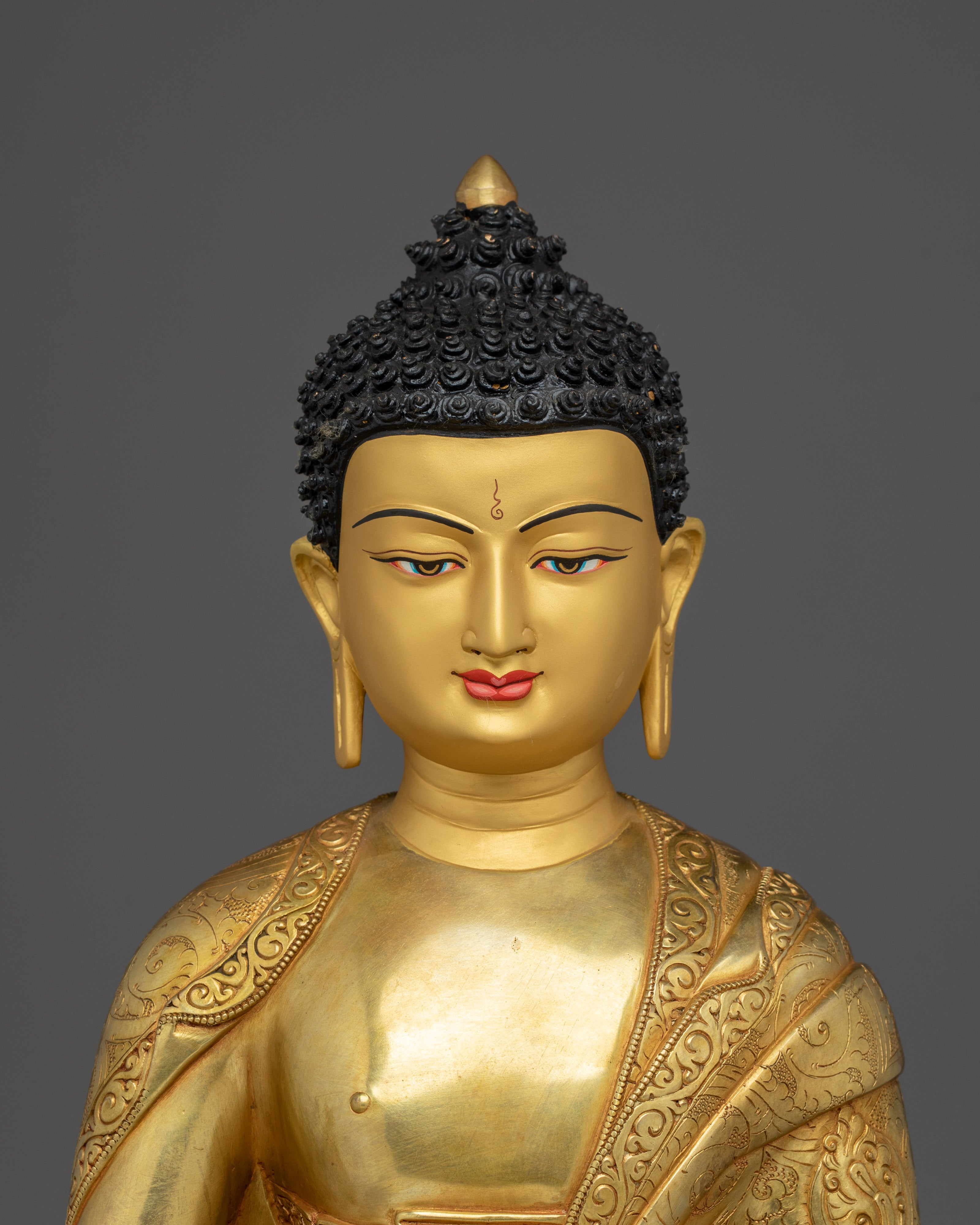 Golden Amitabha Buddha Art | Spiritual Buddha