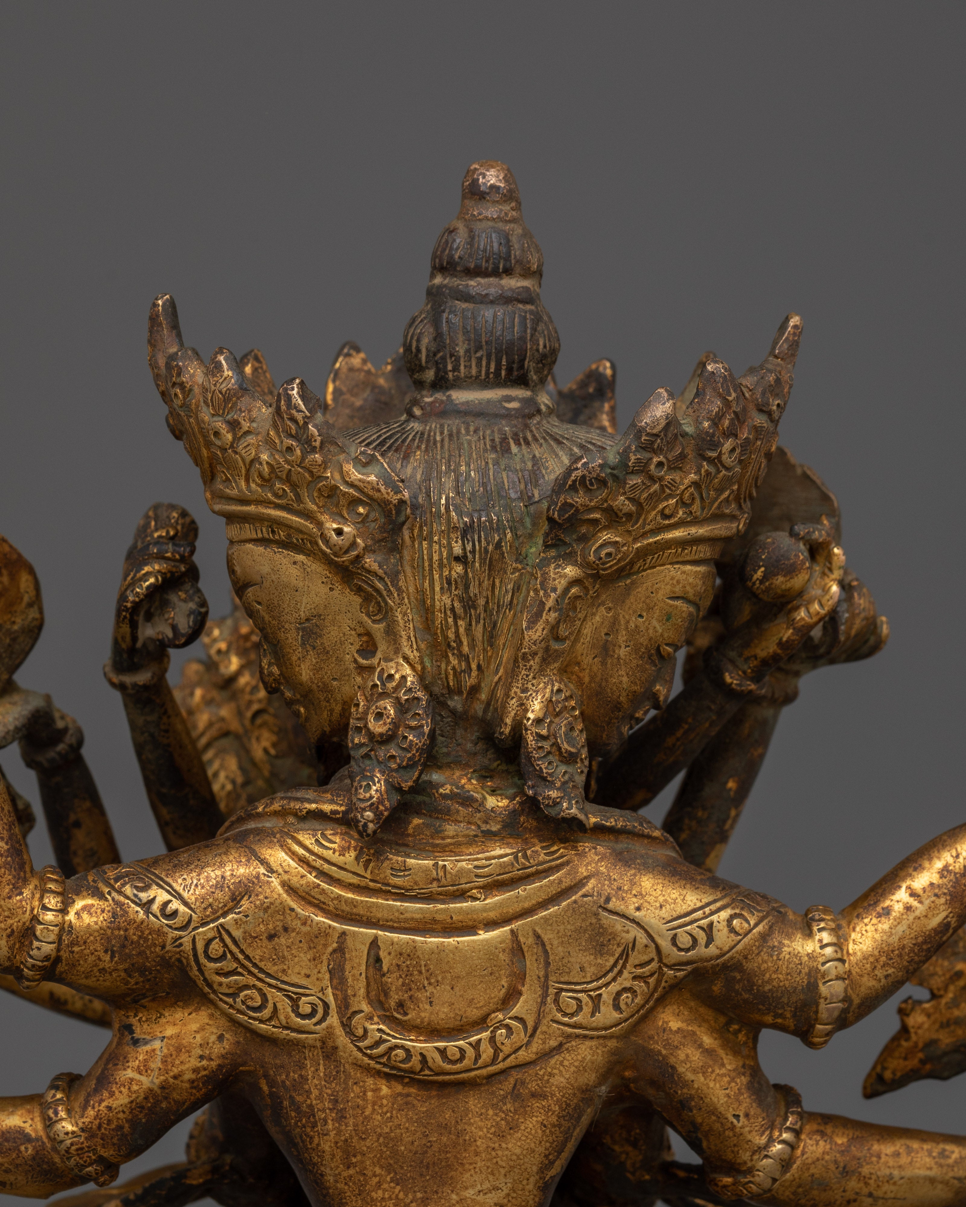 Guhyasamaja Statue: Prominent Meditational Deity