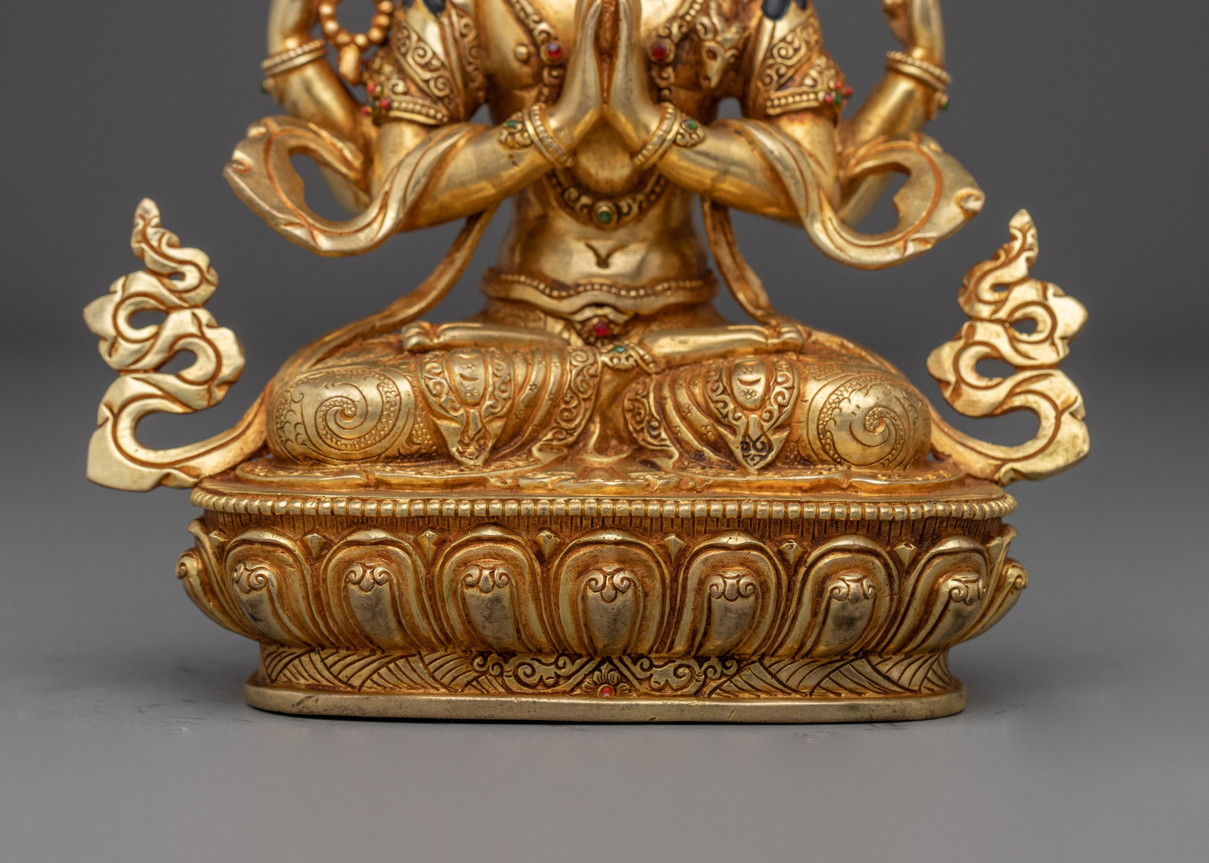 Divine Bodhisattva chenrezig Statue: Lord of Compassion
