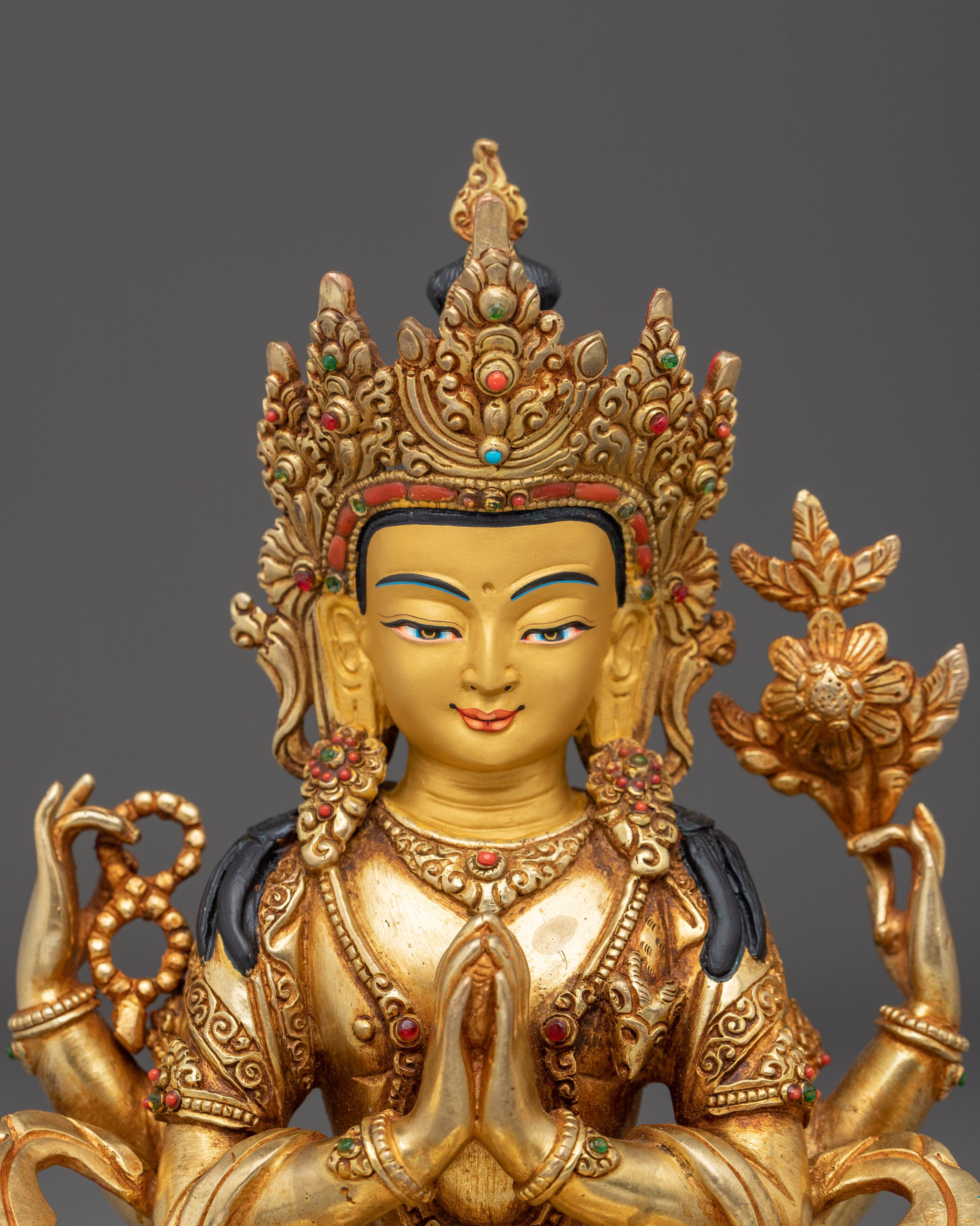 Divine Bodhisattva chenrezig Statue: Lord of Compassion