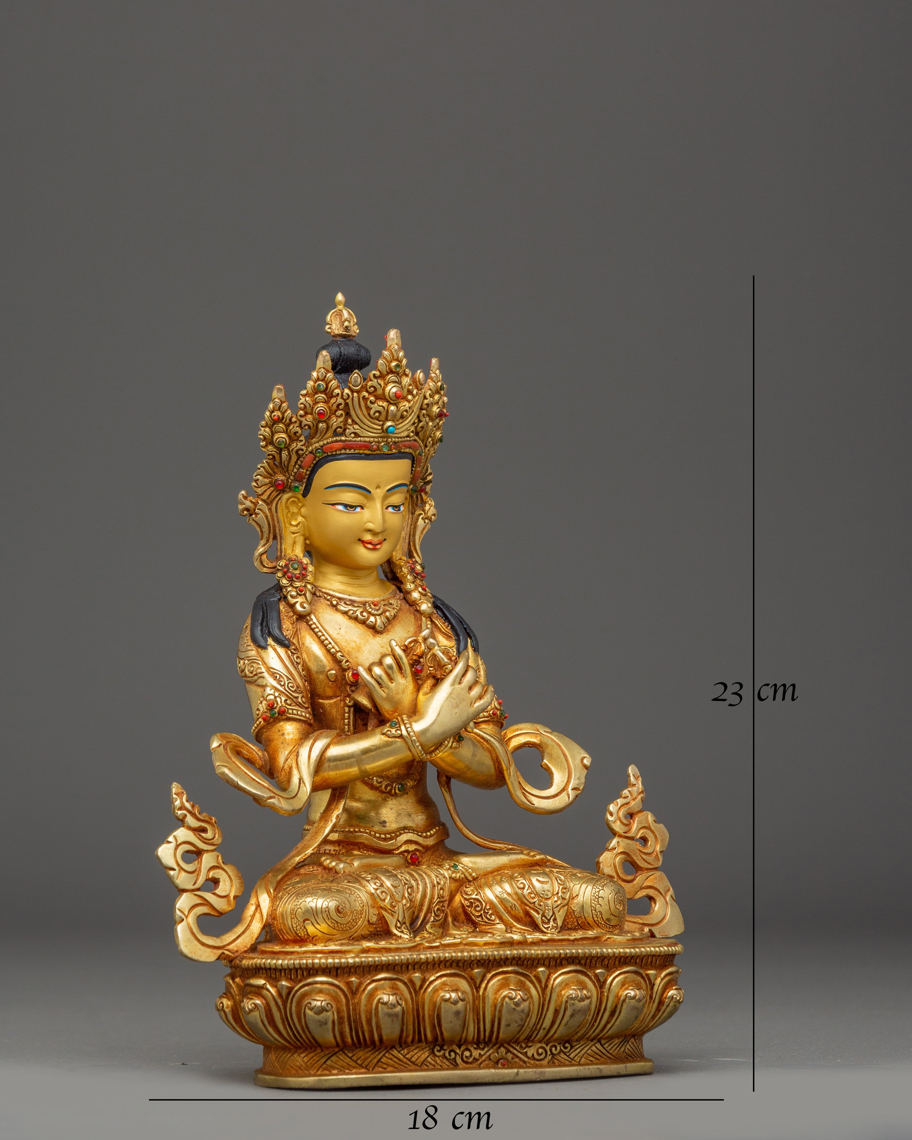 Copper Vajradhara Statue: The Cosmic Buddha 