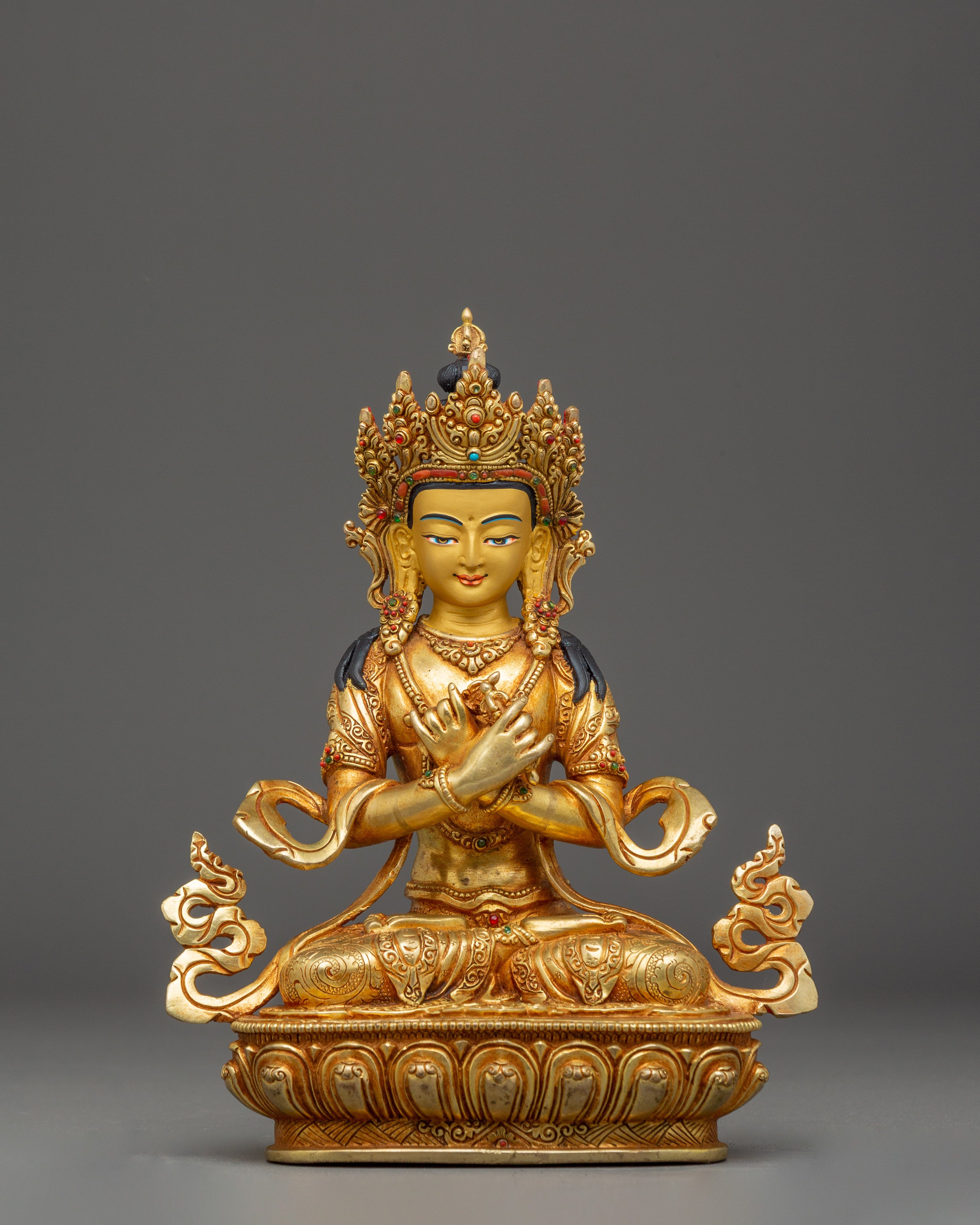 Copper Vajradhara Statue: The Cosmic Buddha 