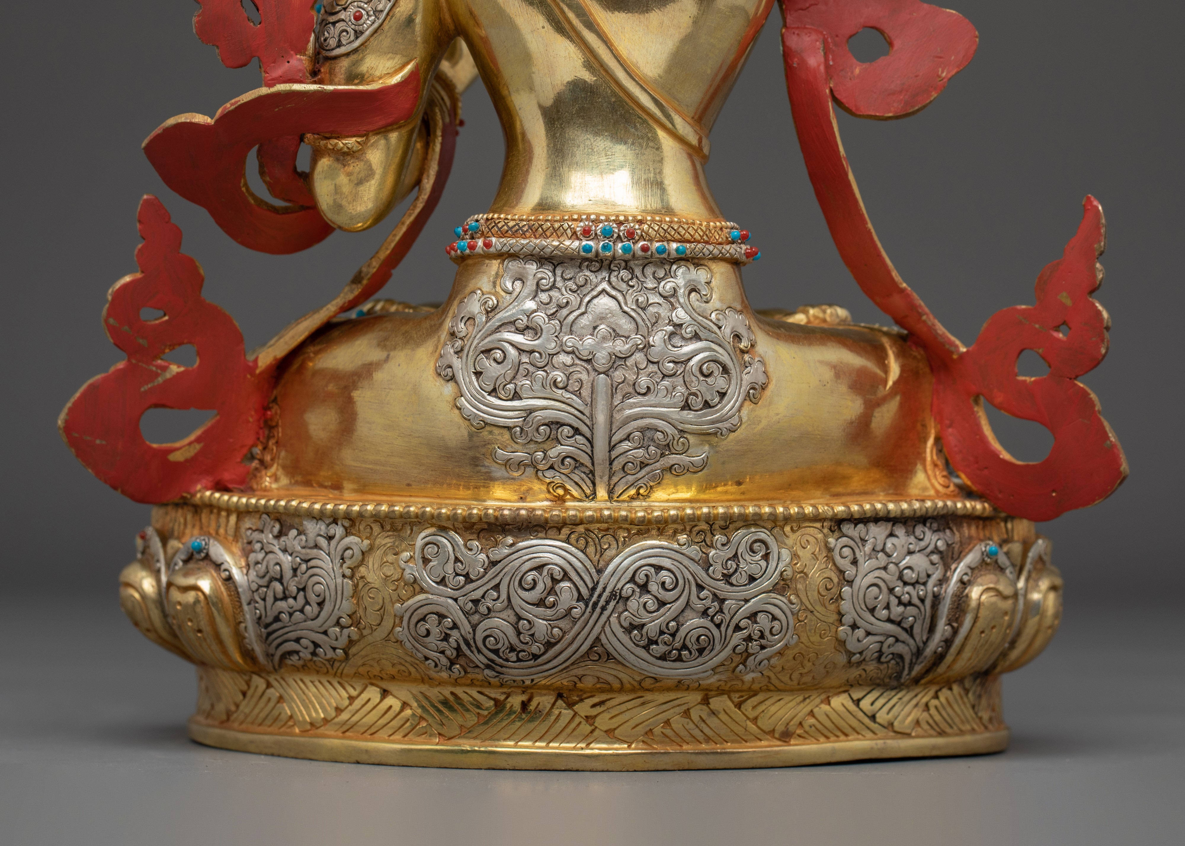 Himalayan Manjushri Statue | Bodhisattva of Wisdom and Clarity