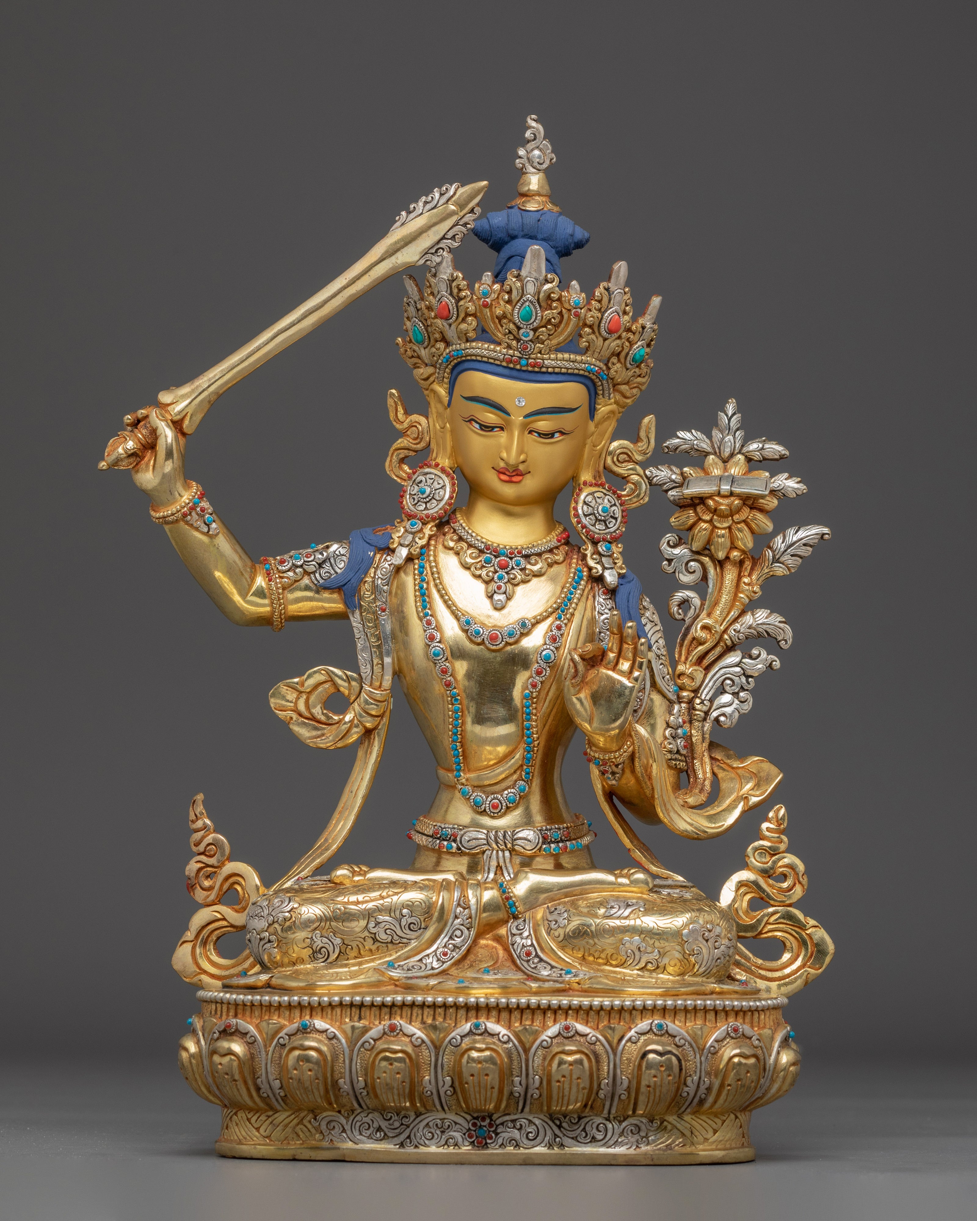himalayan-manjushri-statue