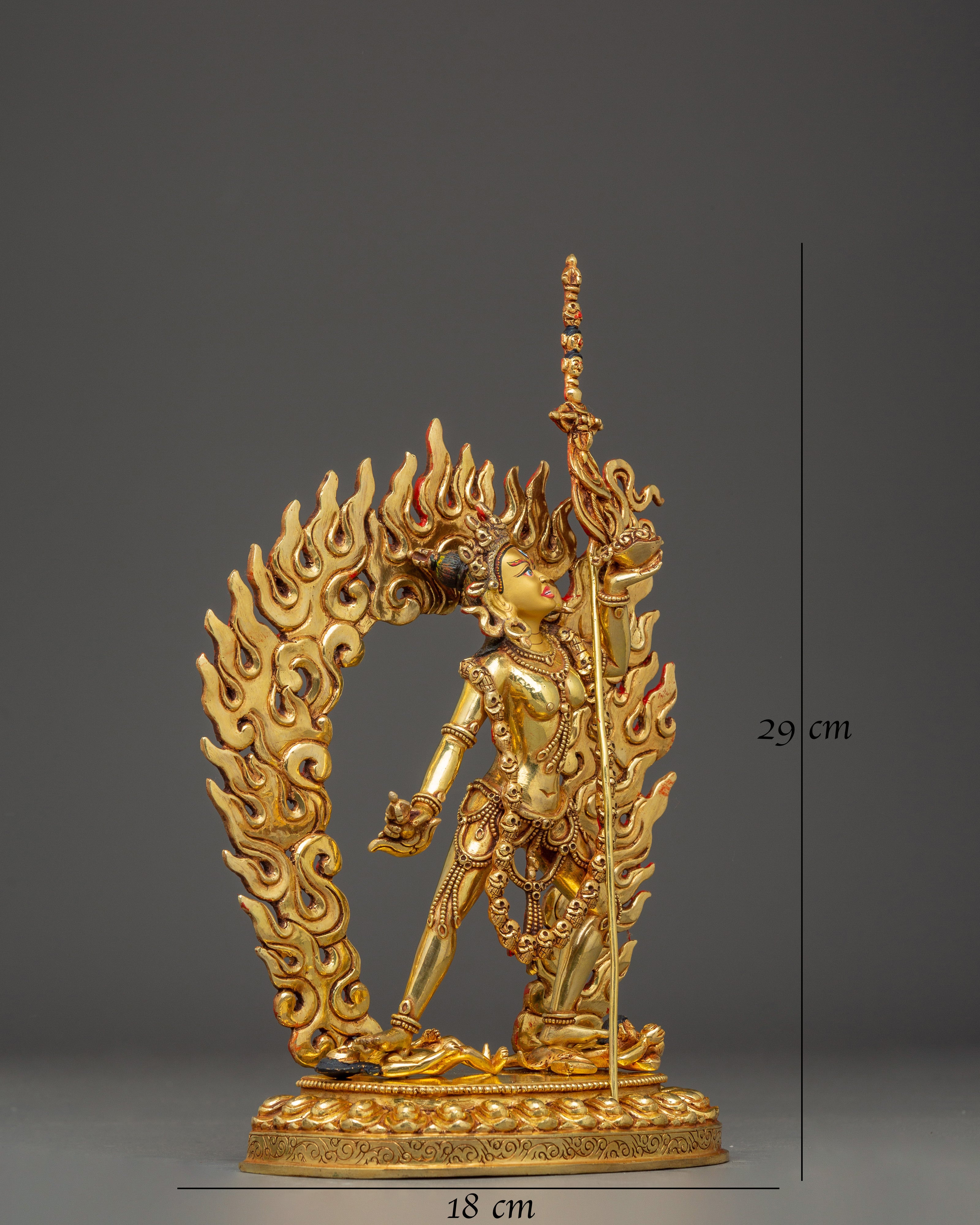 Vajrayogini Statue: The Queen of the Dakinis 
