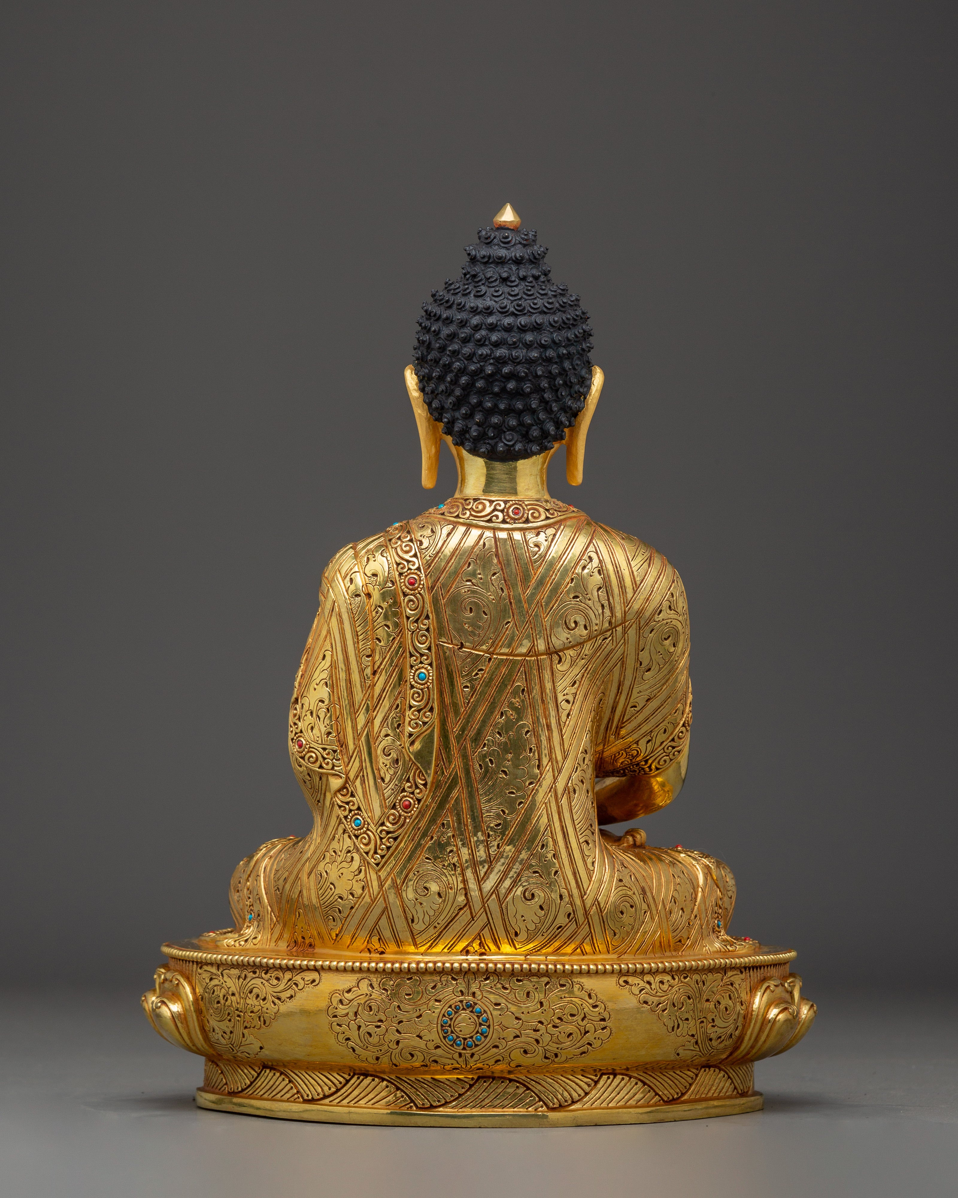 Amitabha Buddha  Statue: Himalayan Handmade Artwork