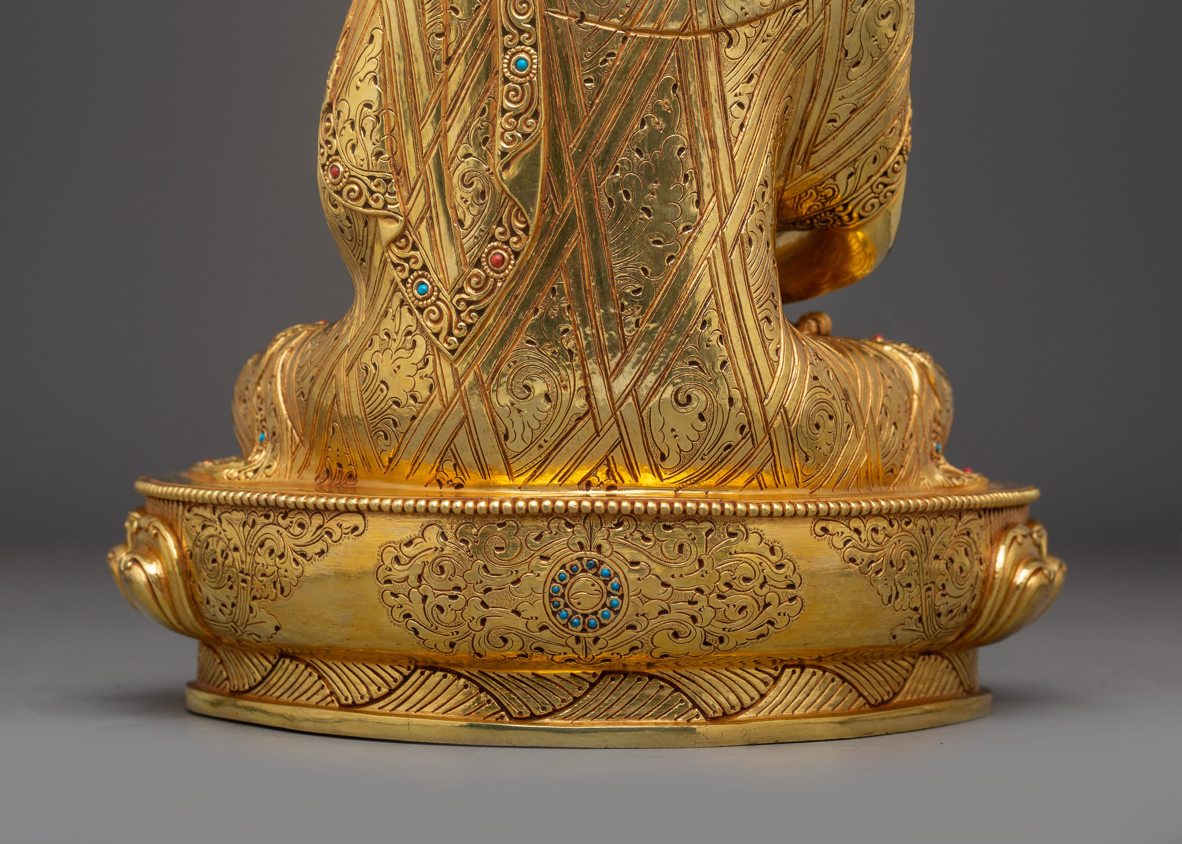 Amitabha Buddha  Statue: Himalayan Handmade Artwork