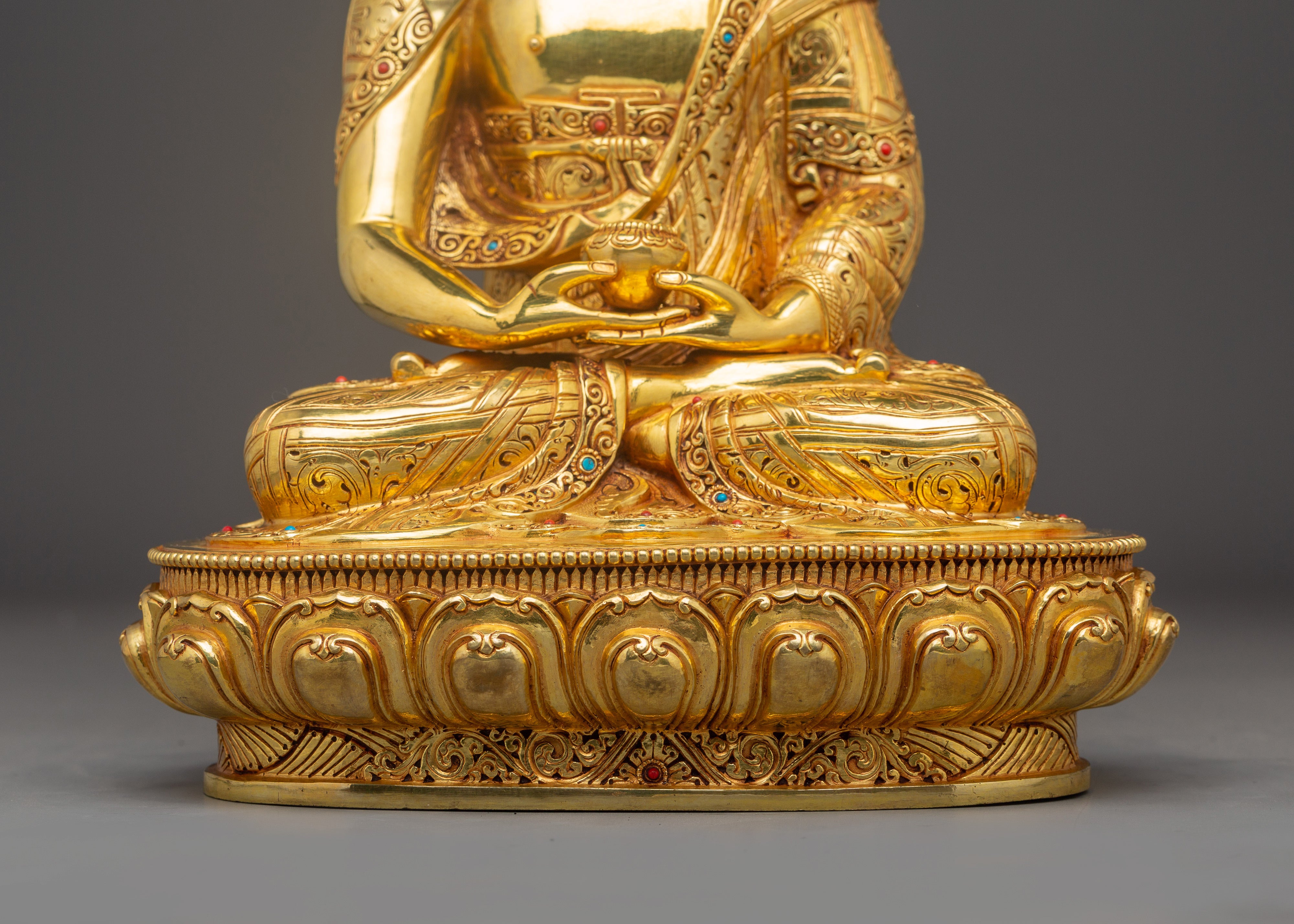 Amitabha Buddha  Statue: Himalayan Handmade Artwork