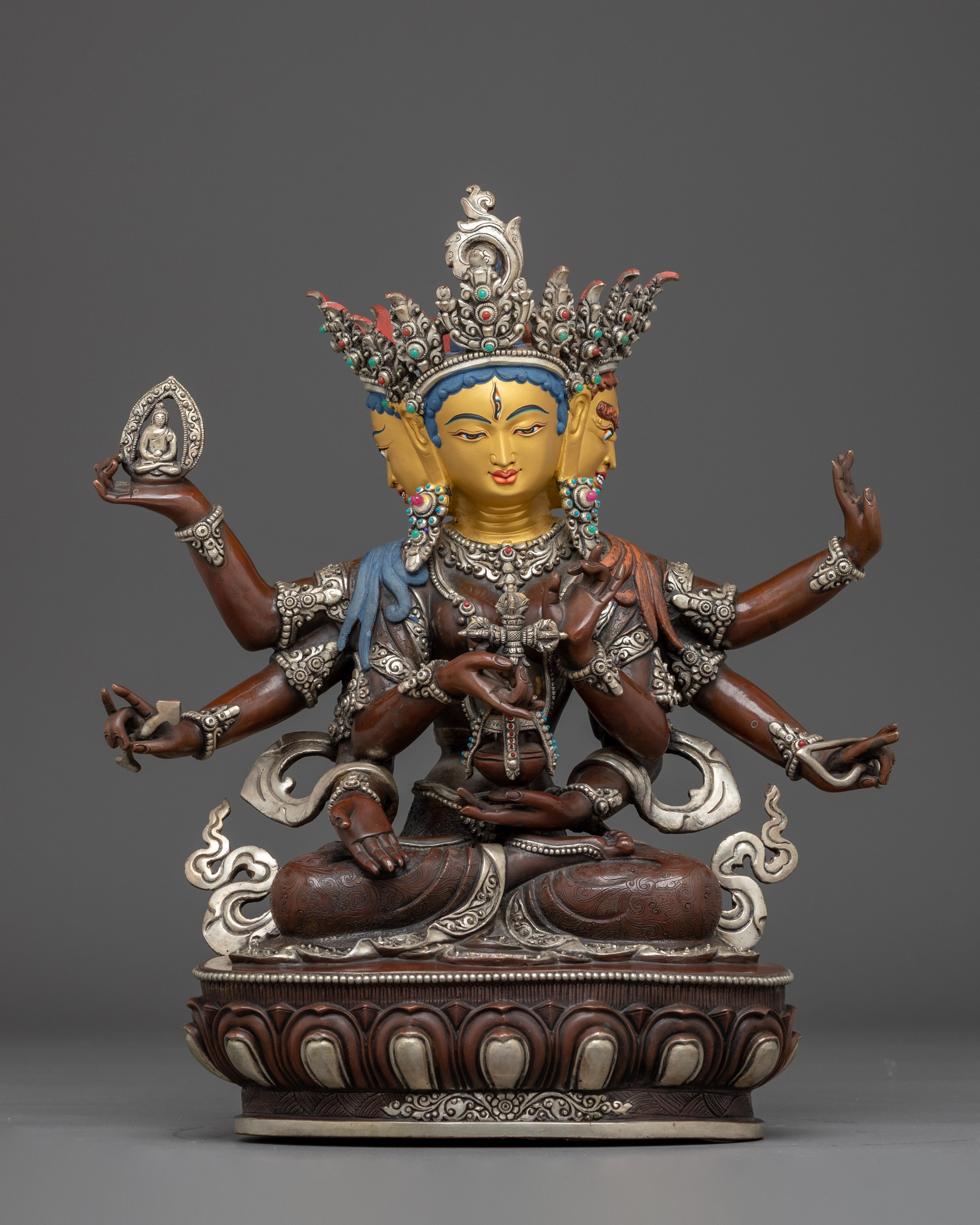 Namgyalma Oxidized Artwork: Longevity and Healing Dakini