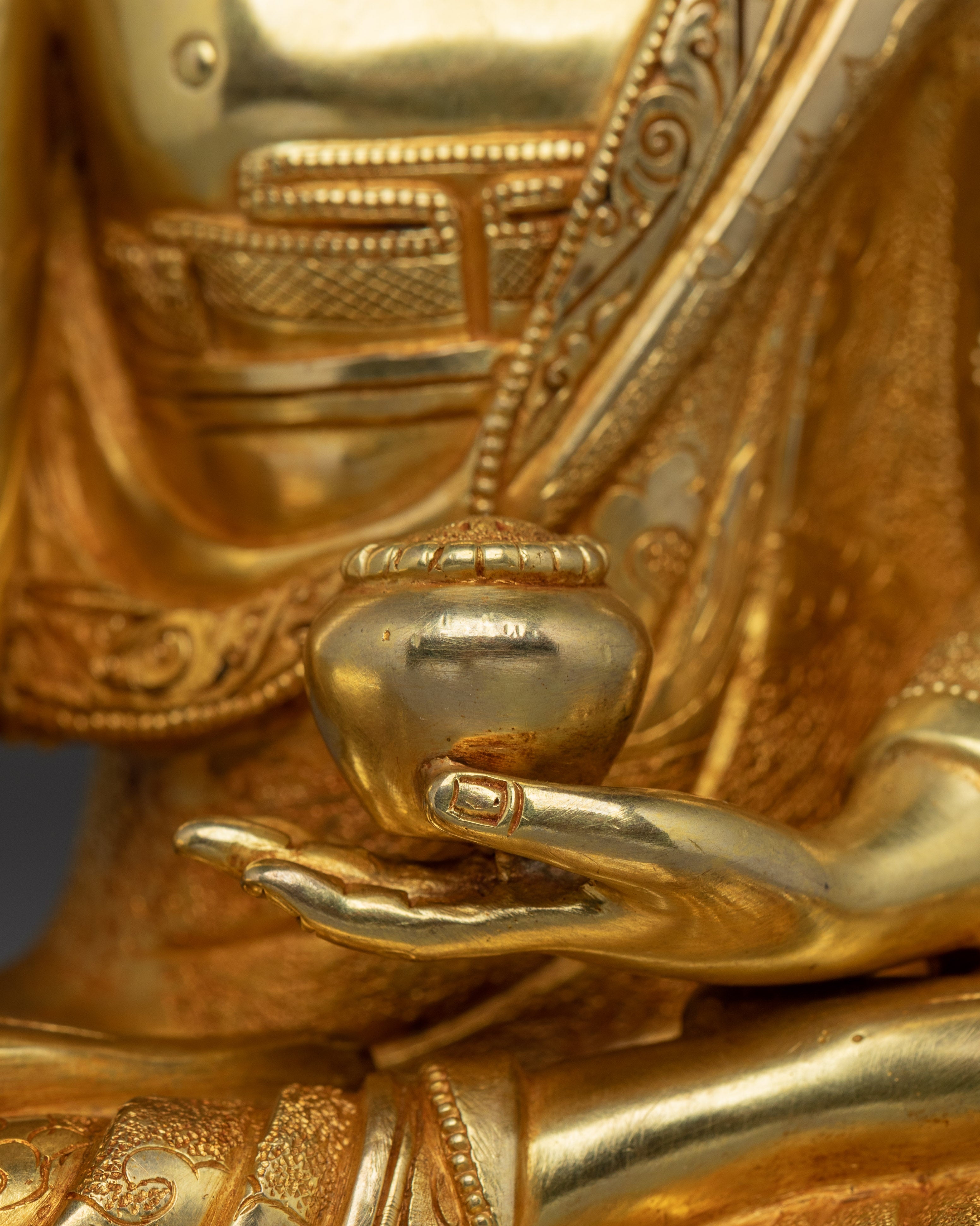 Wisdom Guide Shakyamuni Buddha | Himalayan Nepali Crafted Icon
