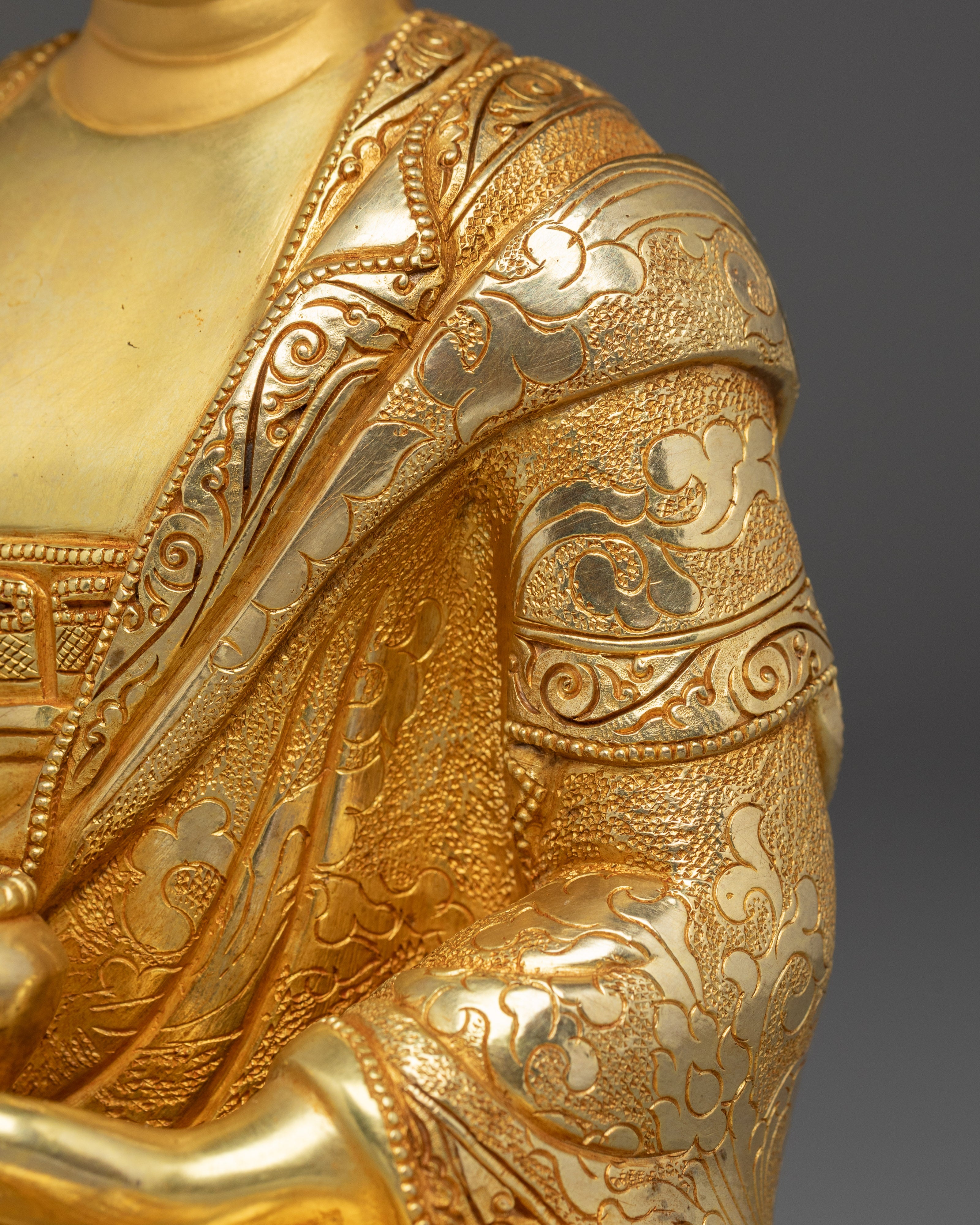 Wisdom Guide Shakyamuni Buddha | Himalayan Nepali Crafted Icon