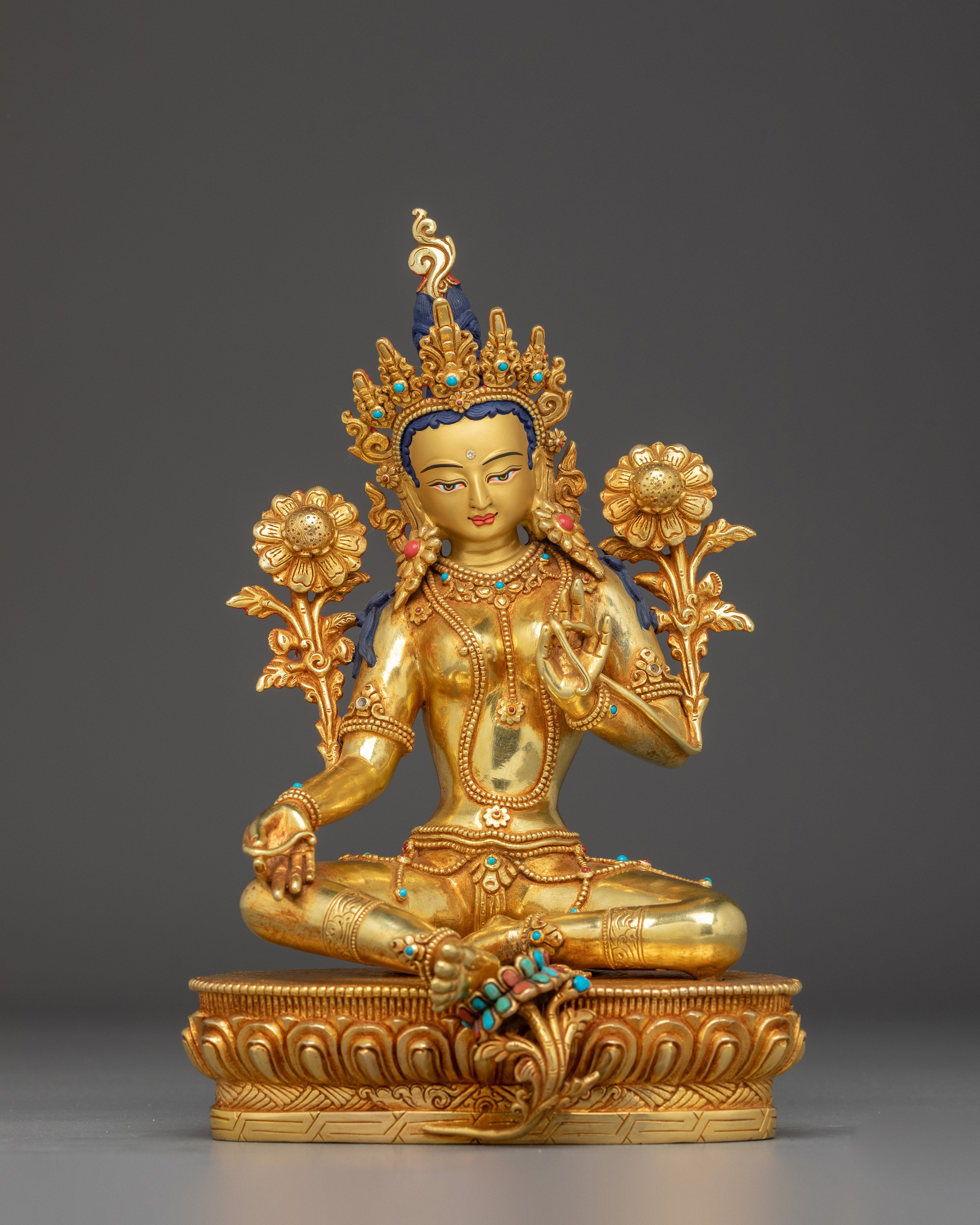 Statue of Compassionate Mother Green Tara