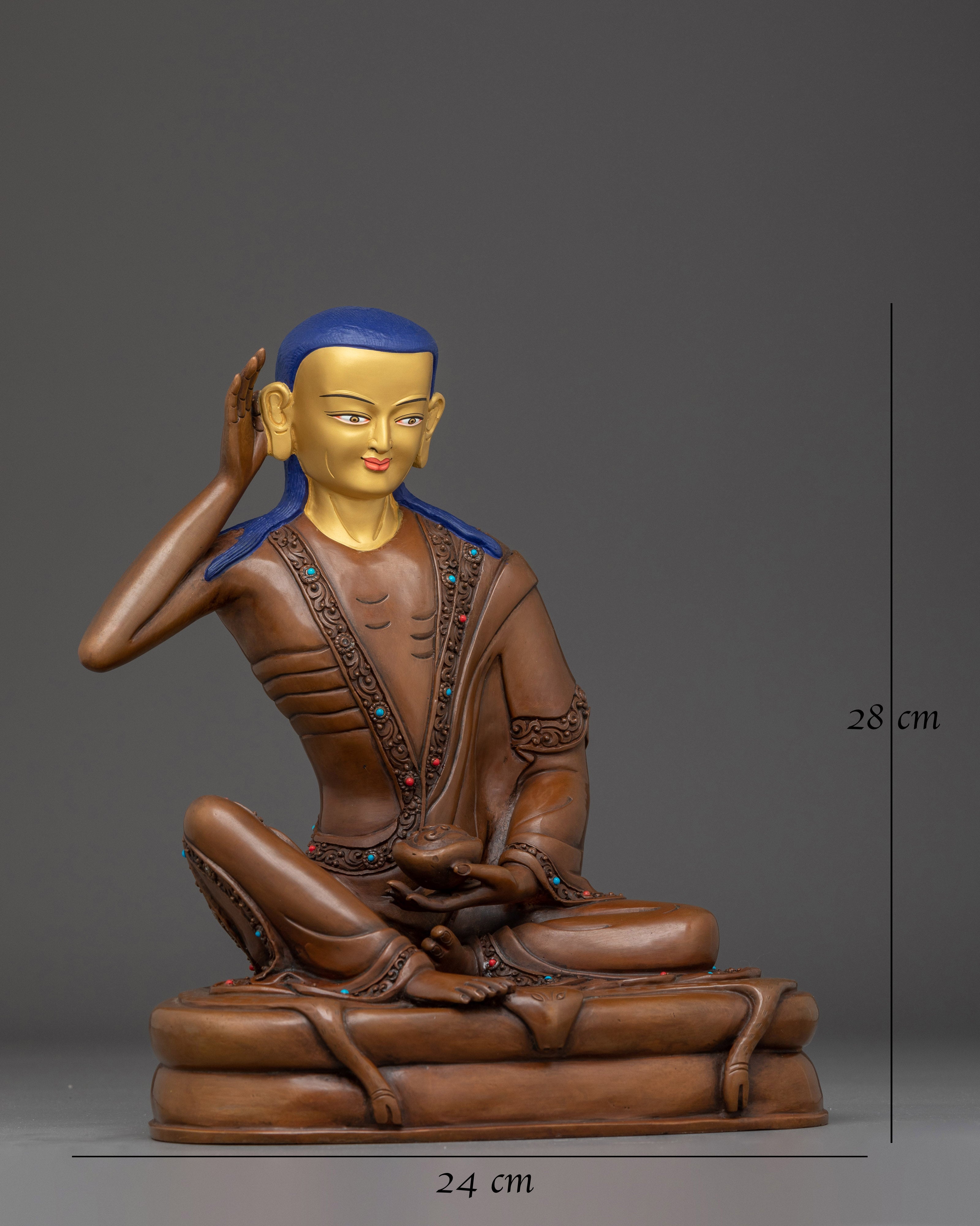 Milarepa Statue: The Tibetan Buddhist Master 
