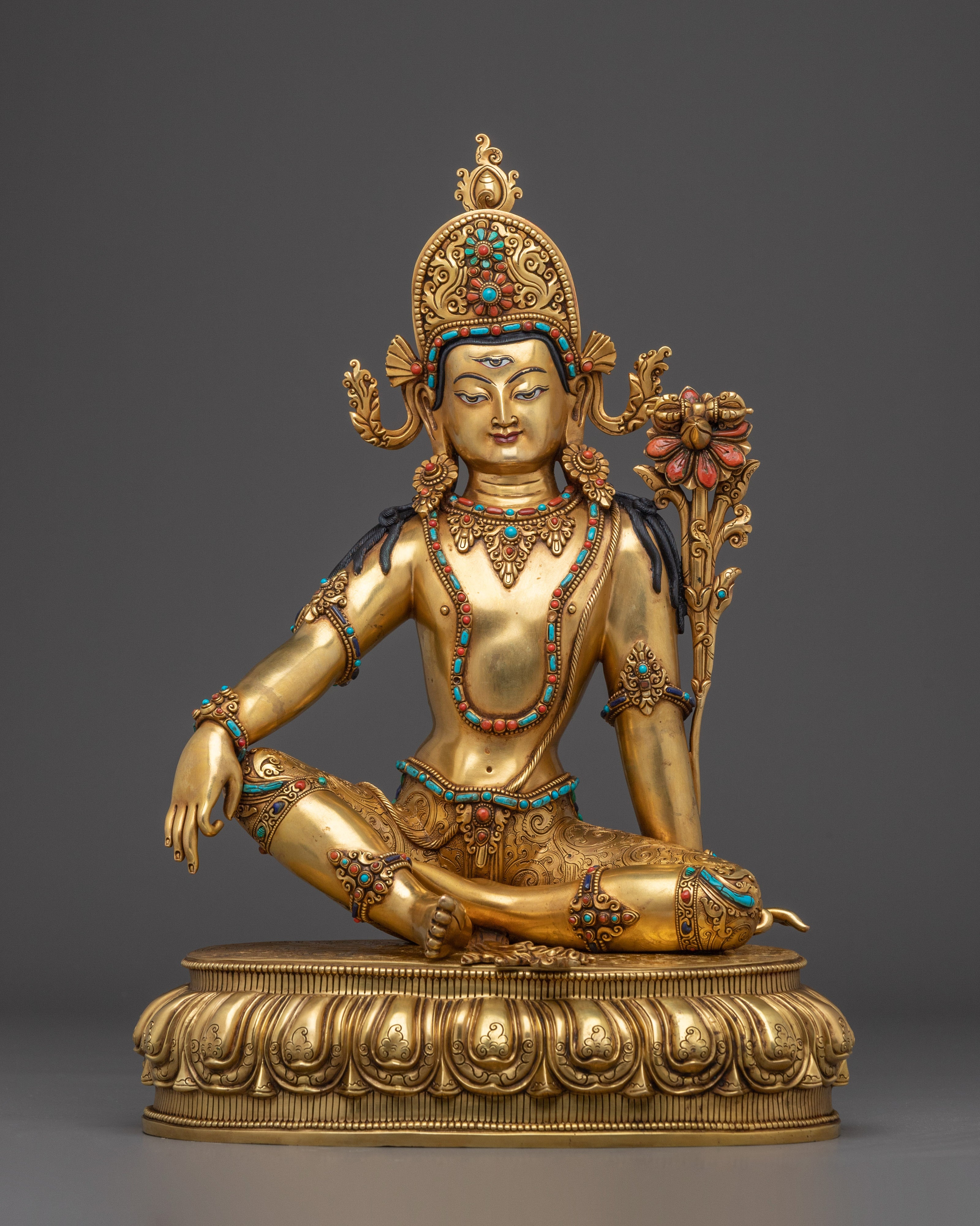 himalayan-indra-statue