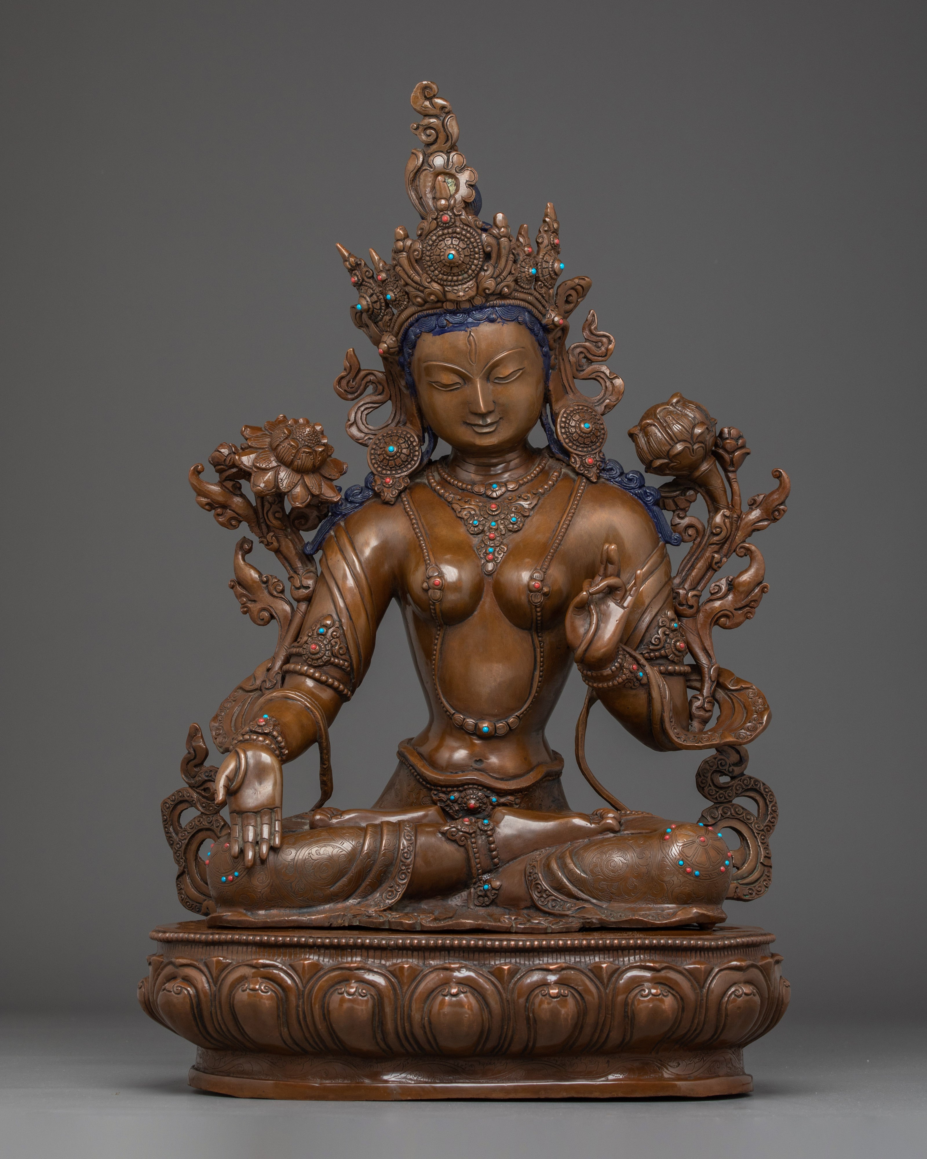White Tara, Peaceful Artwork