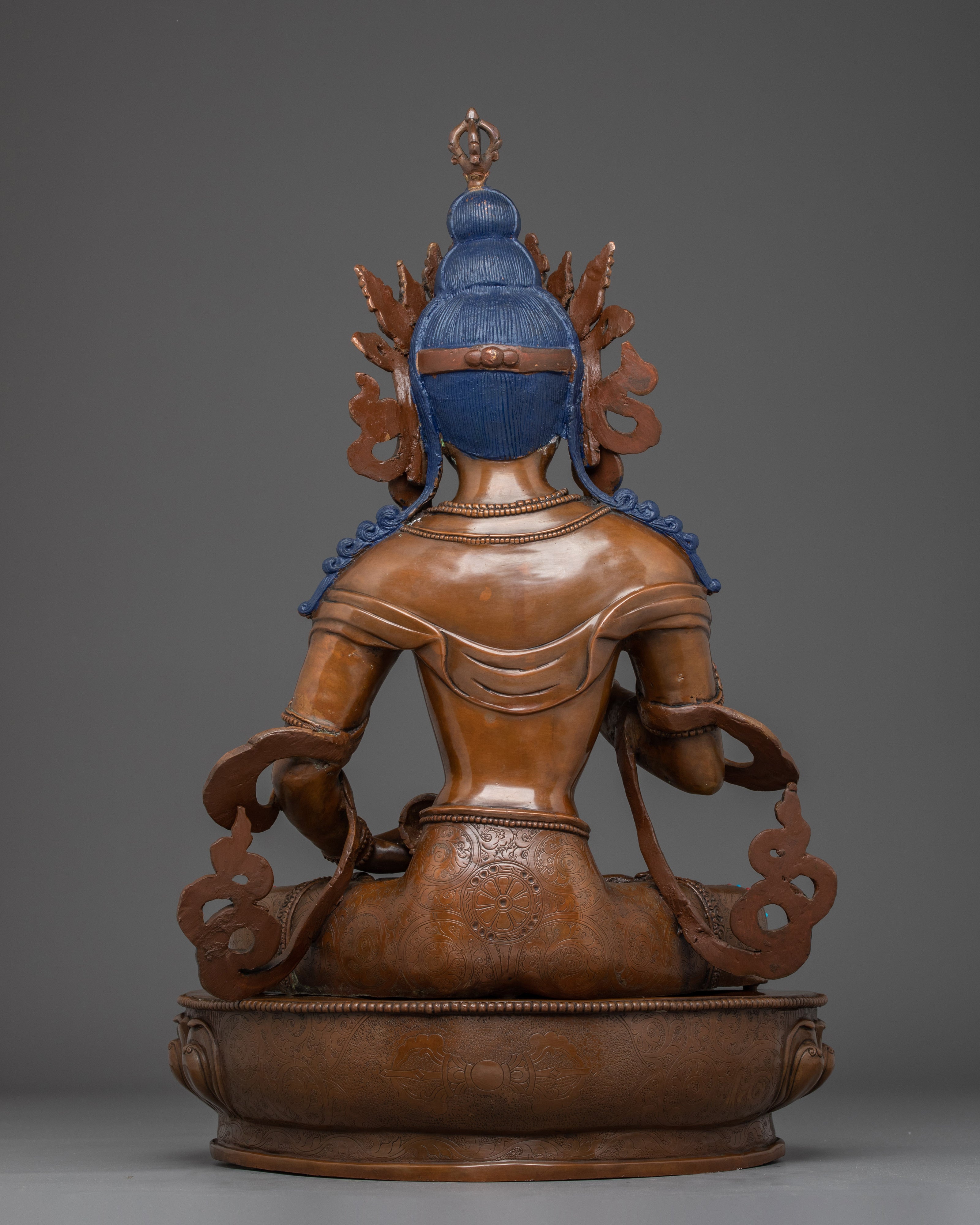 Vajrasattva Golden and Copper Artwork | Symbol of Spiritual Enlightenment