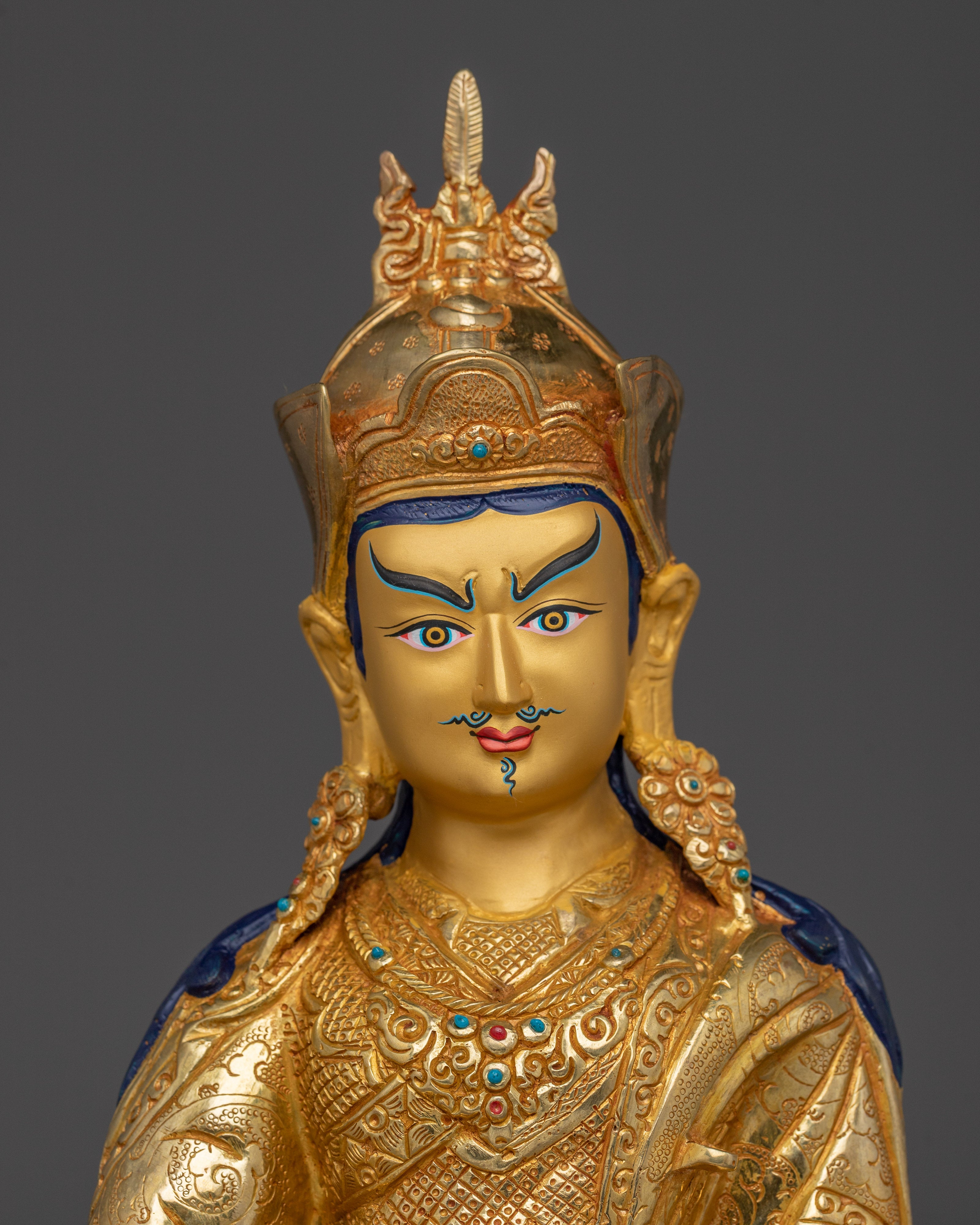 Guru Rinpoche Wisdom, and Protection Art | Meditation & Spiritual Protection